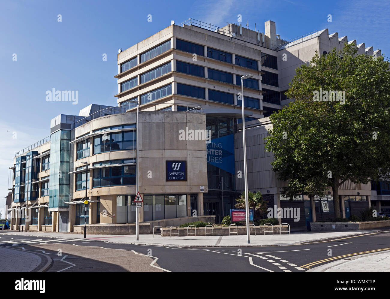 The Knightstone Campus of Weston College in WestonsuperMare, UK Stock