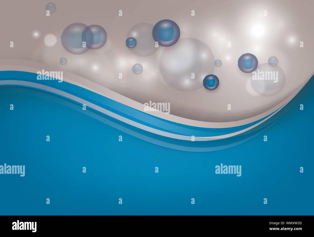 vector background with transparent bubbles Stock Vector Image & Art - Alamy
