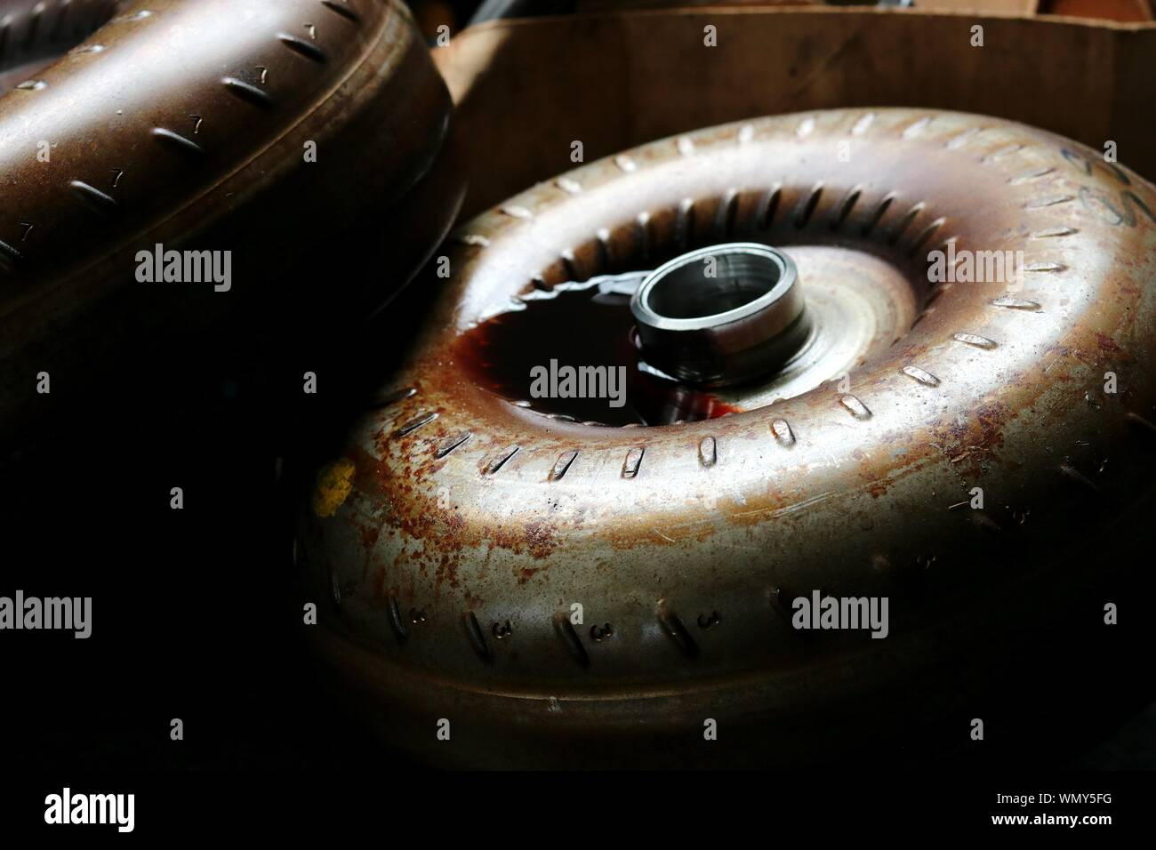 Closeup Of Rusty Gas Stove Burner Stock Photo Alamy