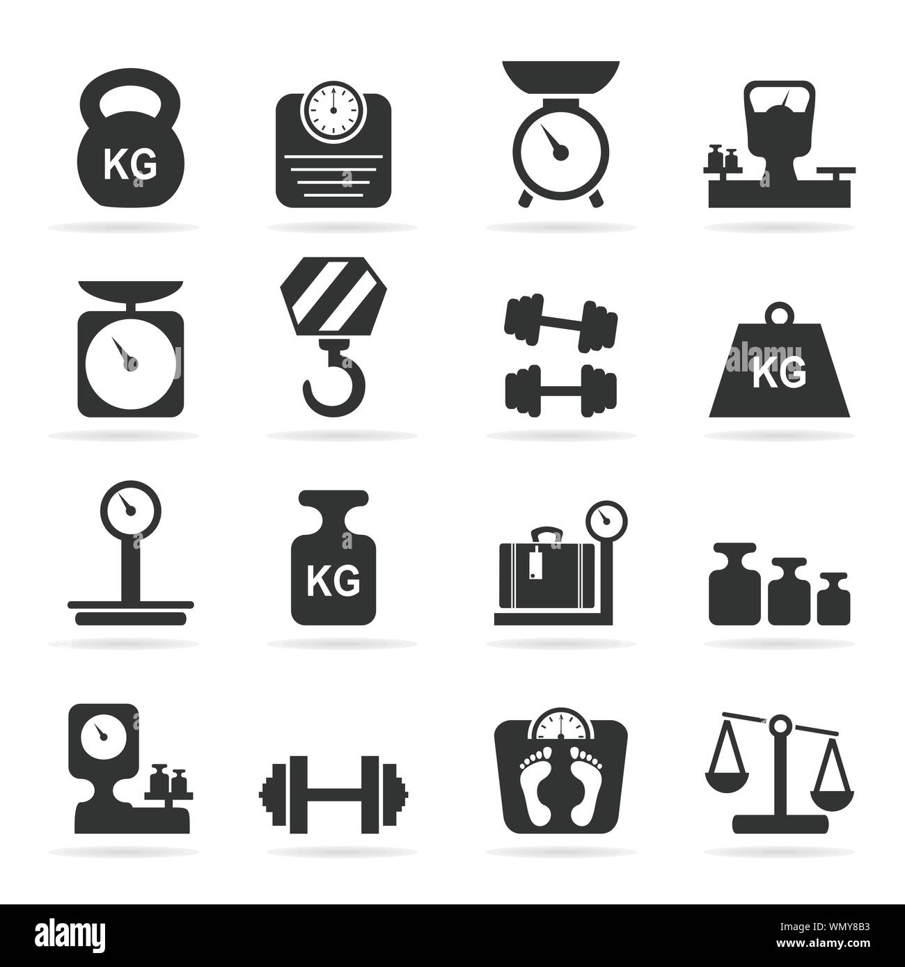 Scales an icon Stock Vector Image & Art Alamy