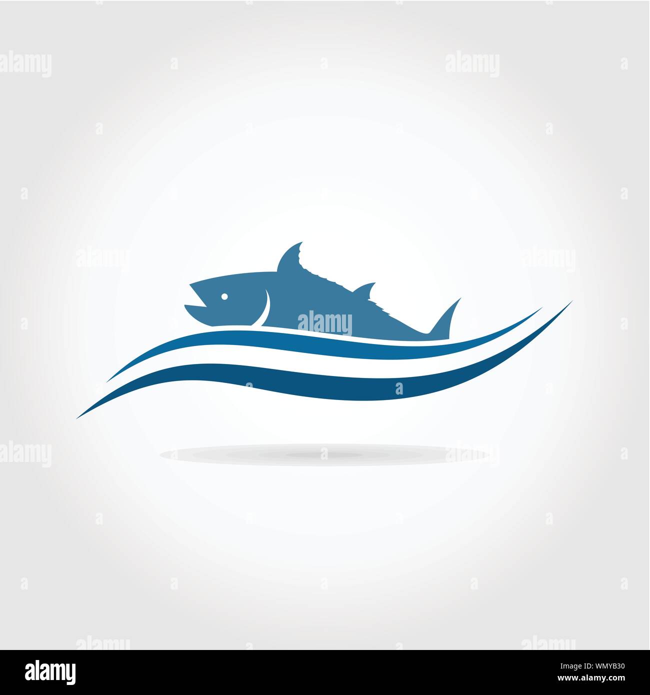 Fish an icon Stock Vector Image & Art - Alamy