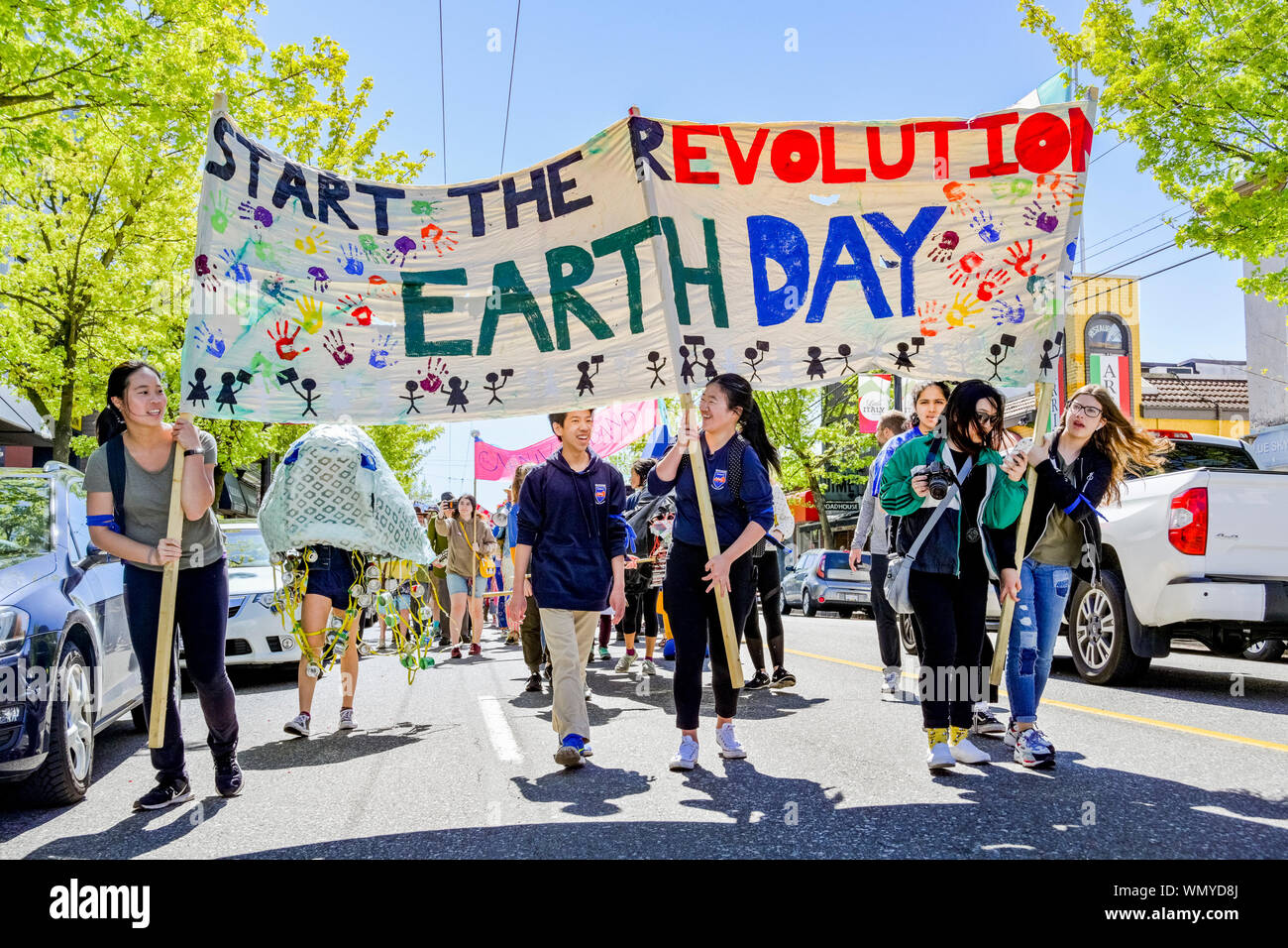 2019 Earth Day Parade and Festival, organised by Youth For Climate