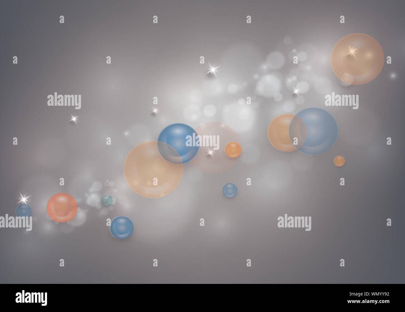 vector background with transparent bubbles Stock Vector Image & Art - Alamy