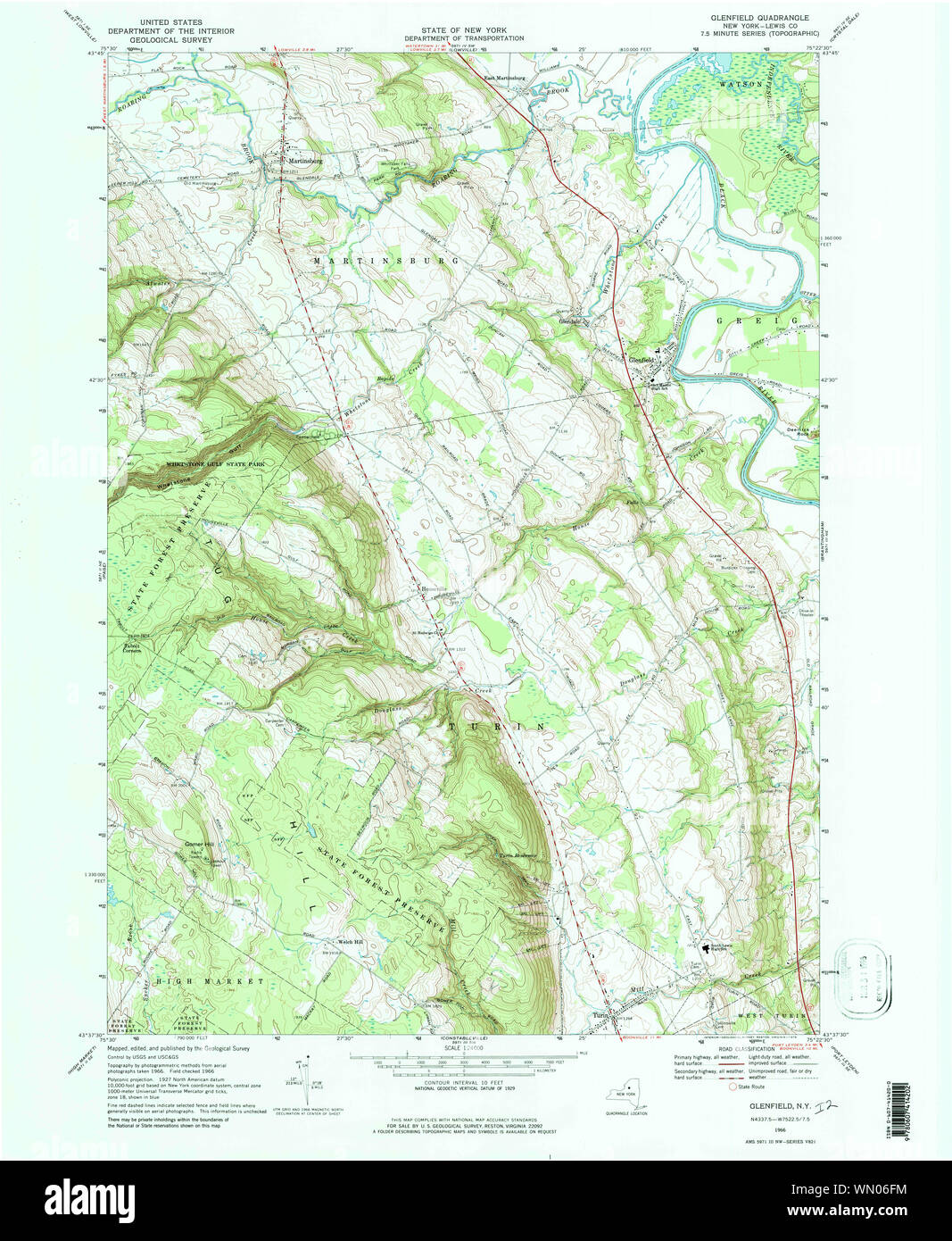 Map of glenfield hires stock photography and images Alamy