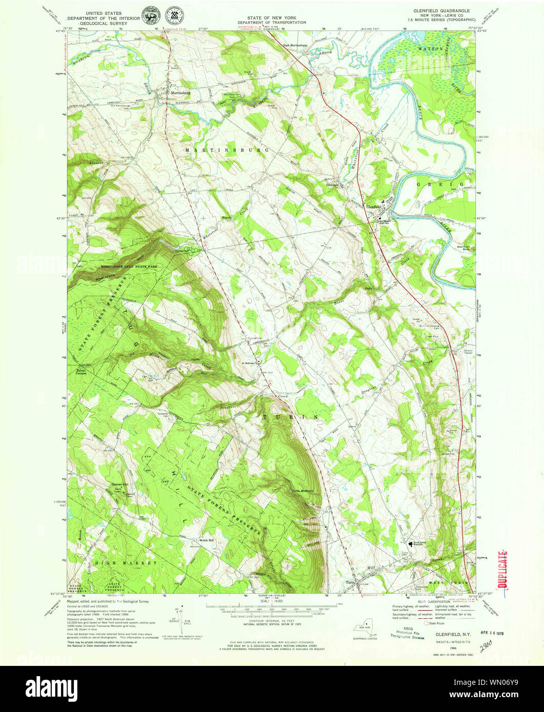 Map of glenfield hires stock photography and images Alamy