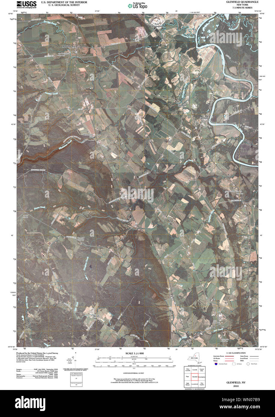 Map of glenfield hires stock photography and images Alamy