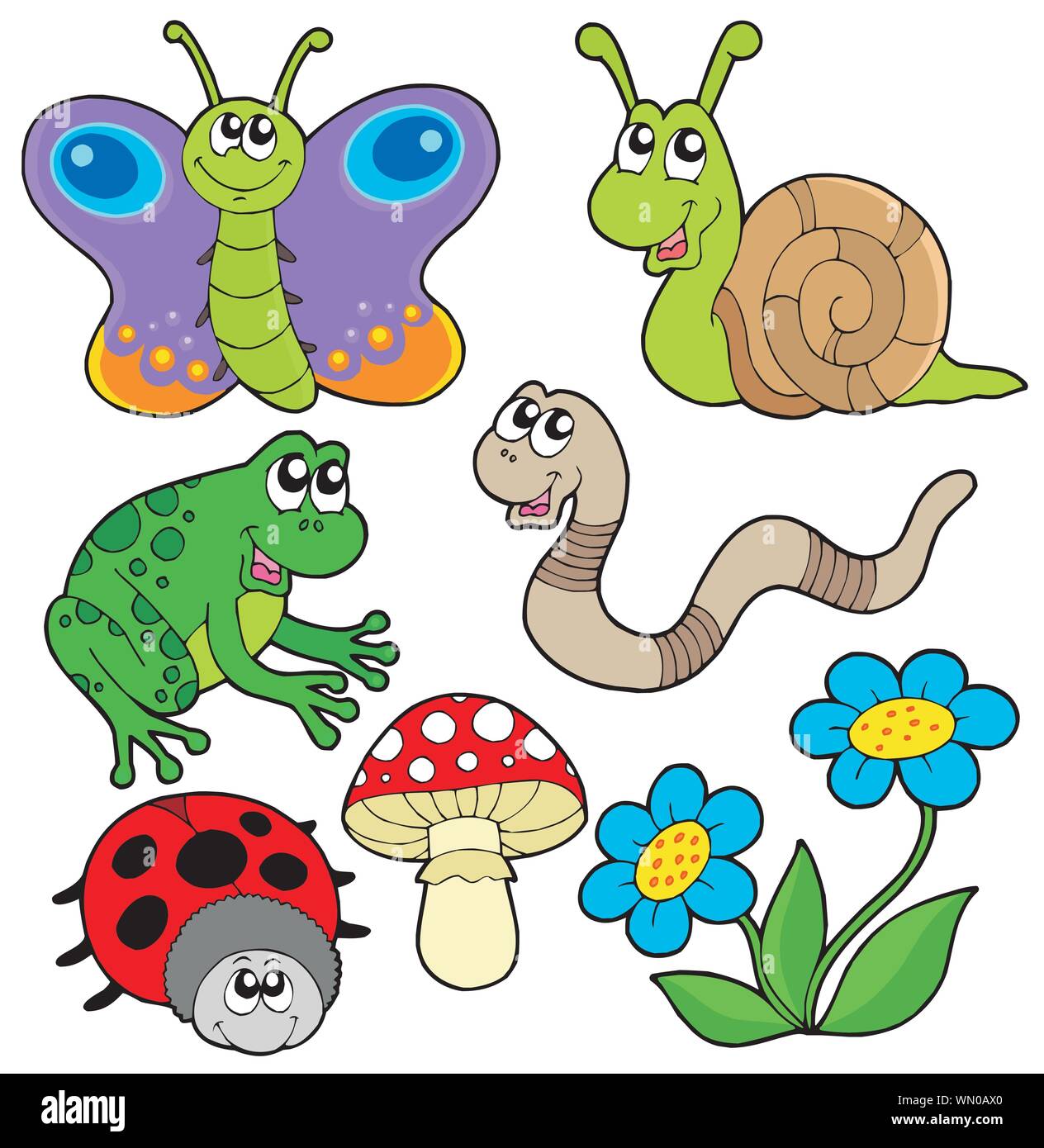 Small animals collection 2 Stock Vector Image & Art Alamy