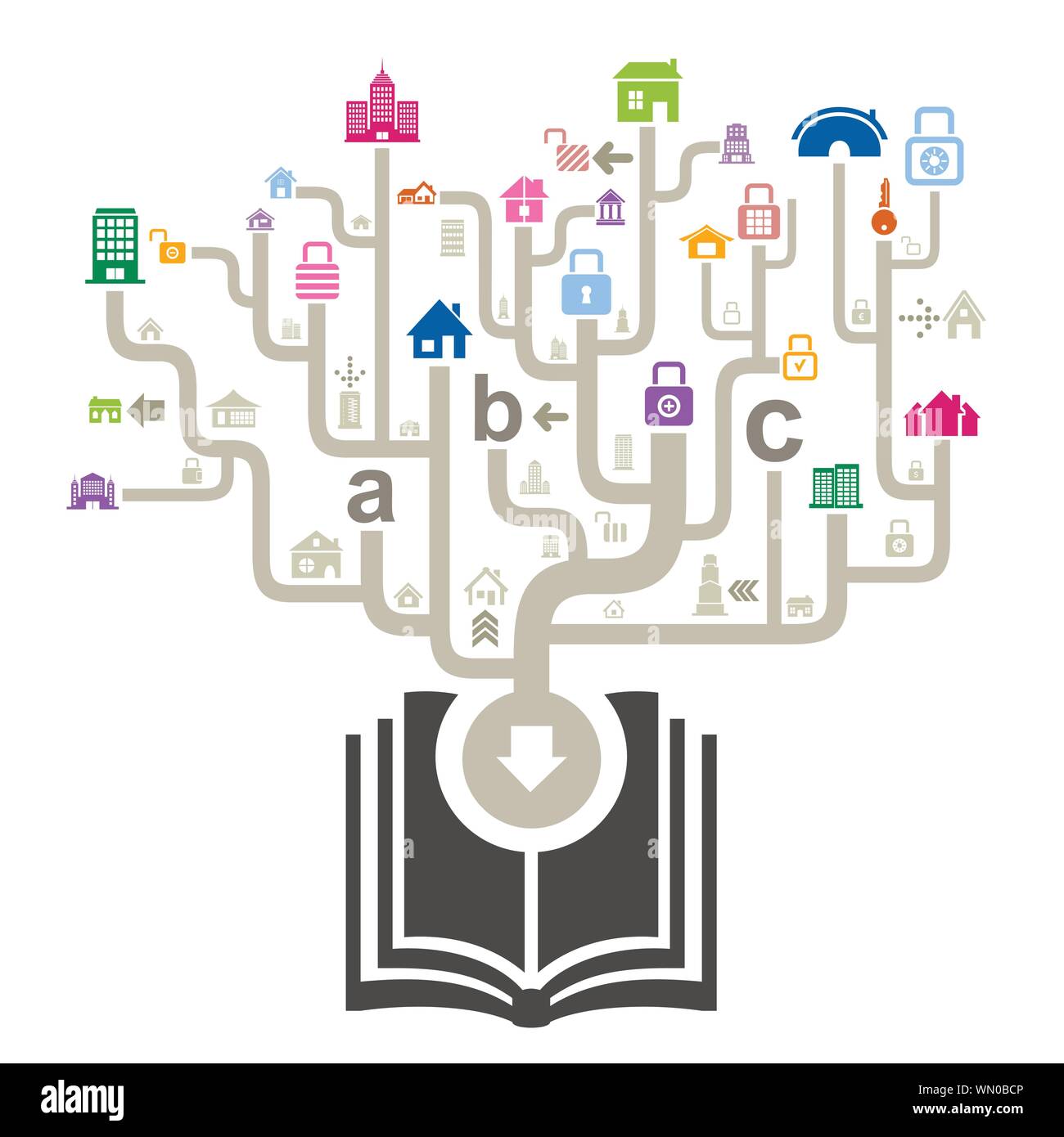 House the book Stock Vector Image & Art - Alamy