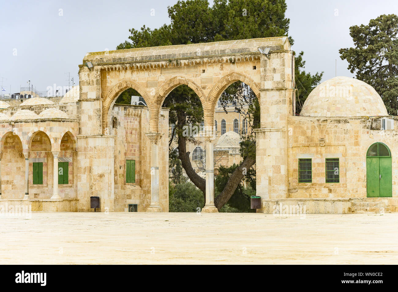 Stunning view of the of the surrounding structures of the Dome of the