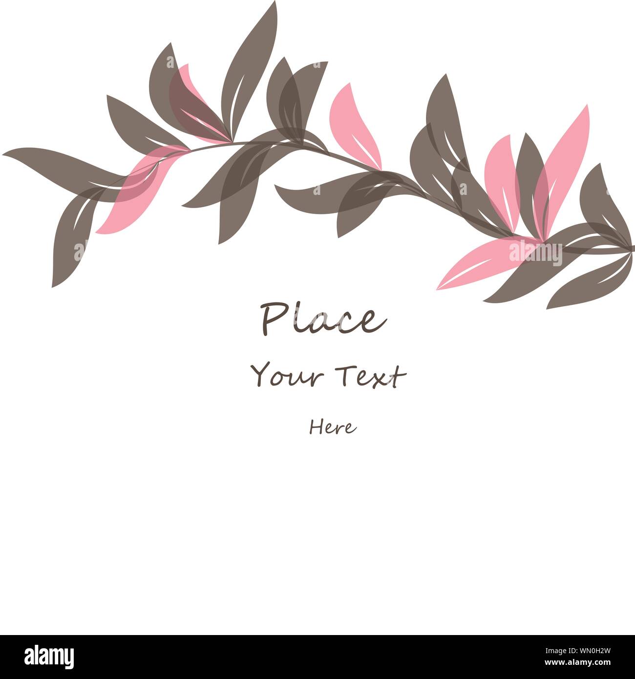 Abstract color leaf background. vector illustration Stock Vector Image ...