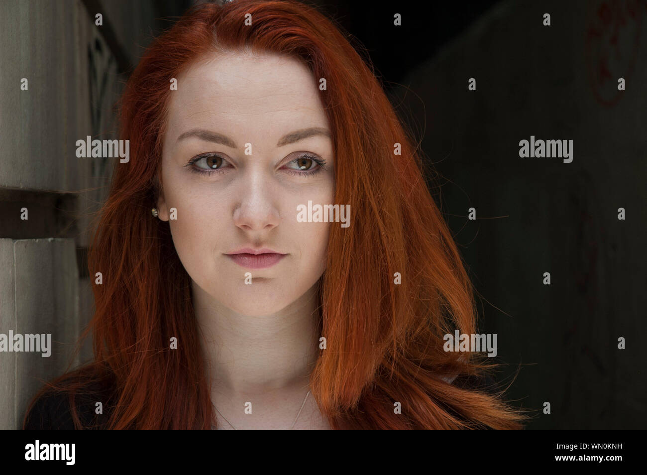 Young redhead hi-res stock photography and images - Alamy