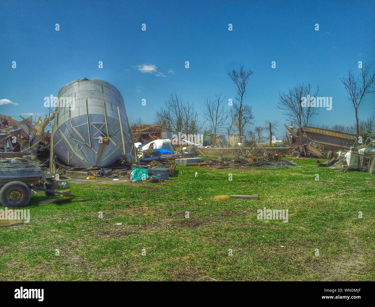 Tornado Damage High Resolution Stock Photography and Images - Alamy