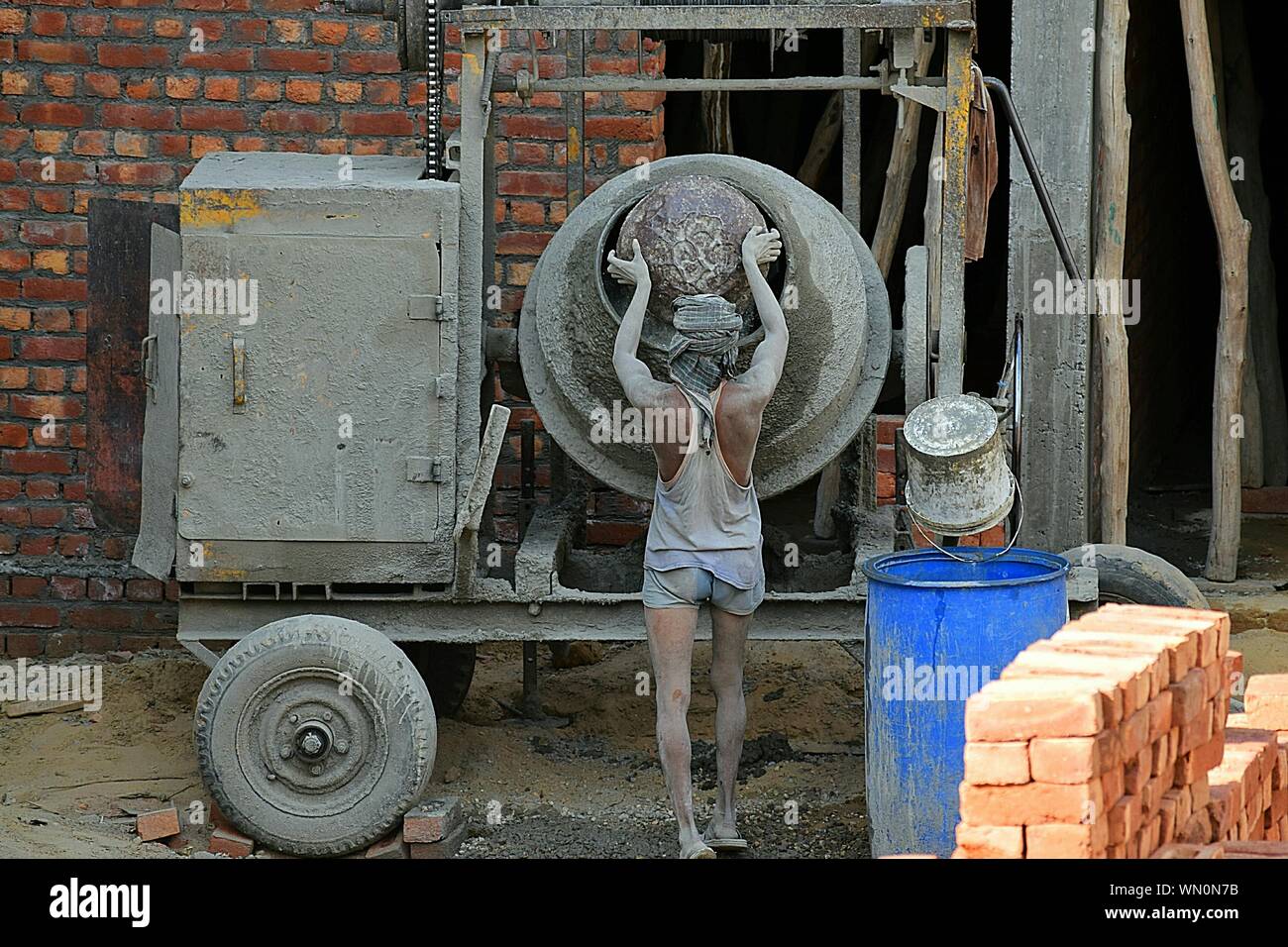 Cement Mixer High Resolution Stock Photography and Images - Alamy