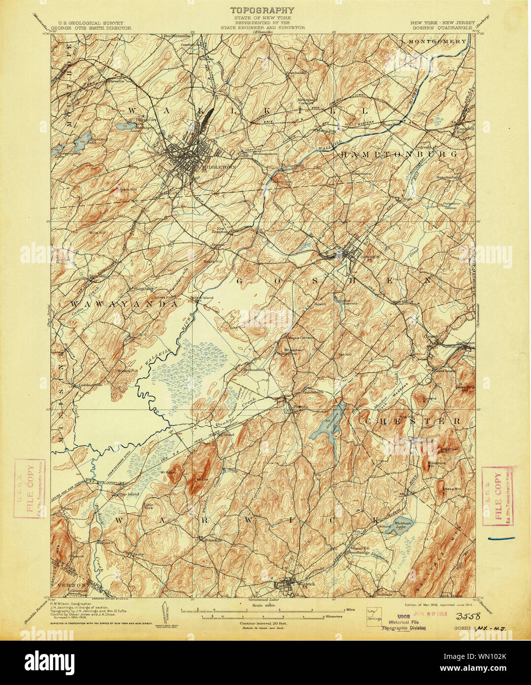 Map of goshen new york hires stock photography and images Alamy