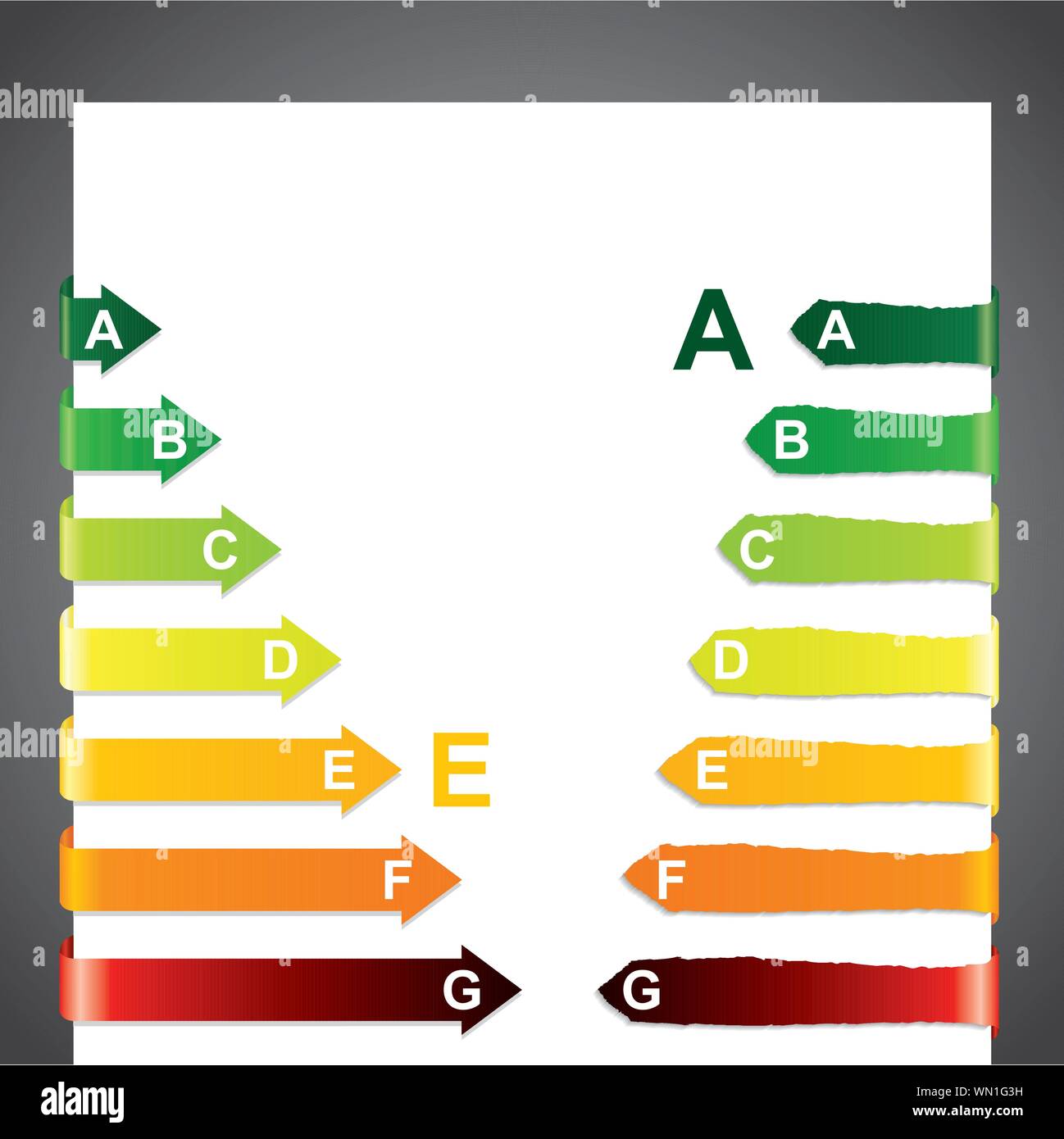 Energy class chart Stock Vector Image & Art - Alamy