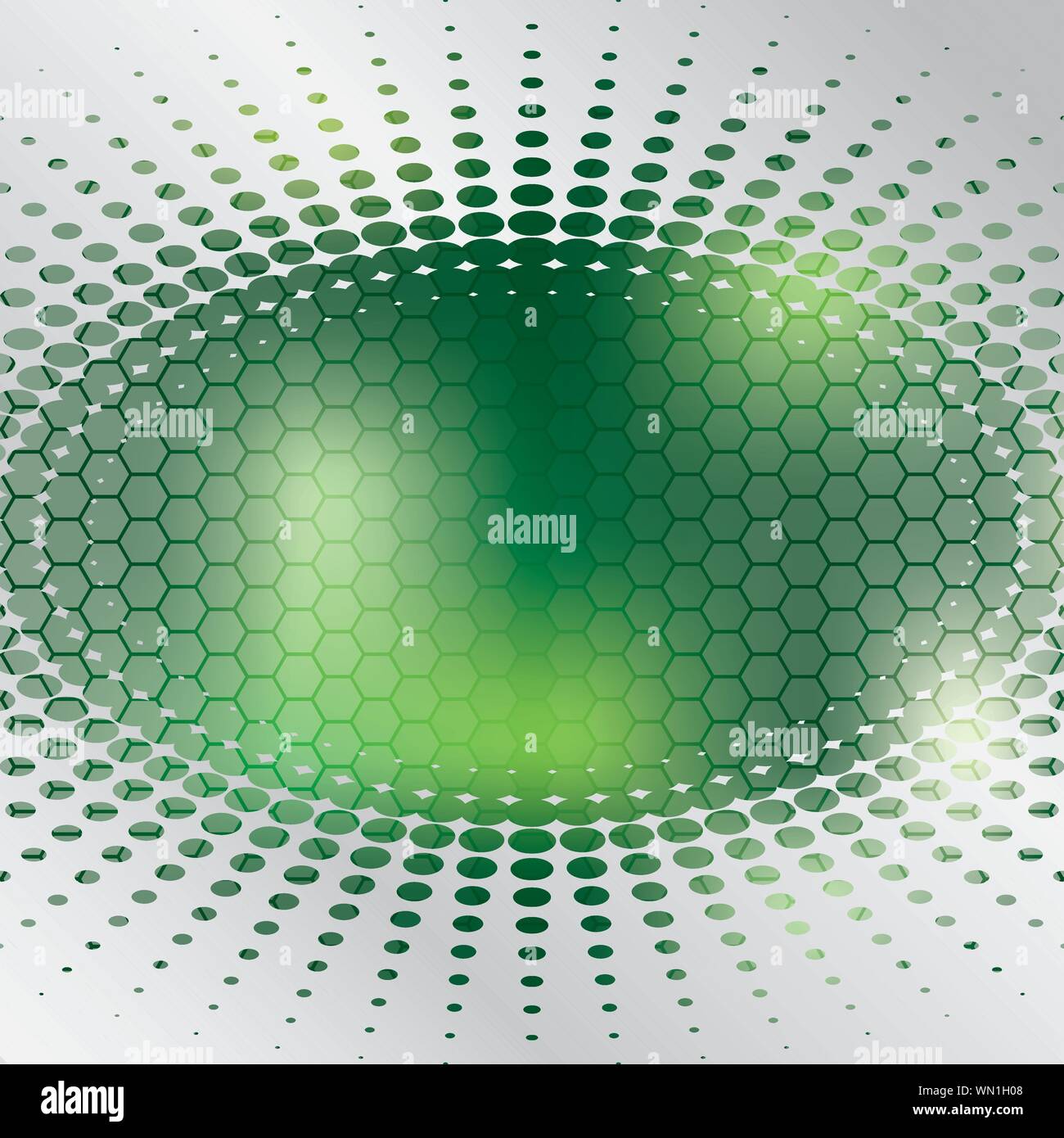 Abstract halftone and hexagon design Stock Vector Image & Art - Alamy