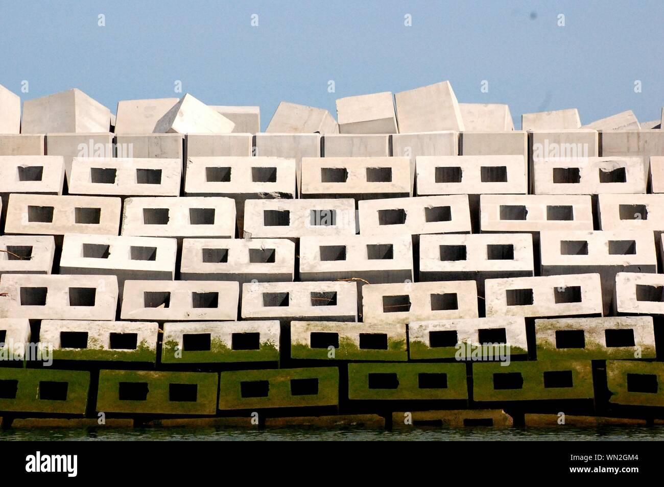 Large Concrete Blocks High Resolution Stock Photography and Images - Alamy
