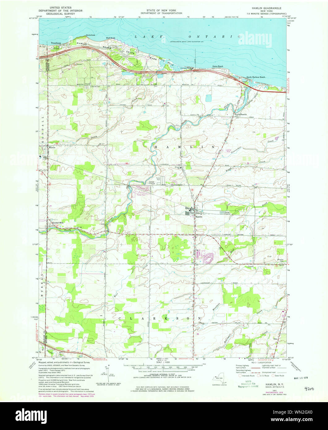 New York NY Hamlin 129682 1978 24000 Restoration Stock Photo Alamy