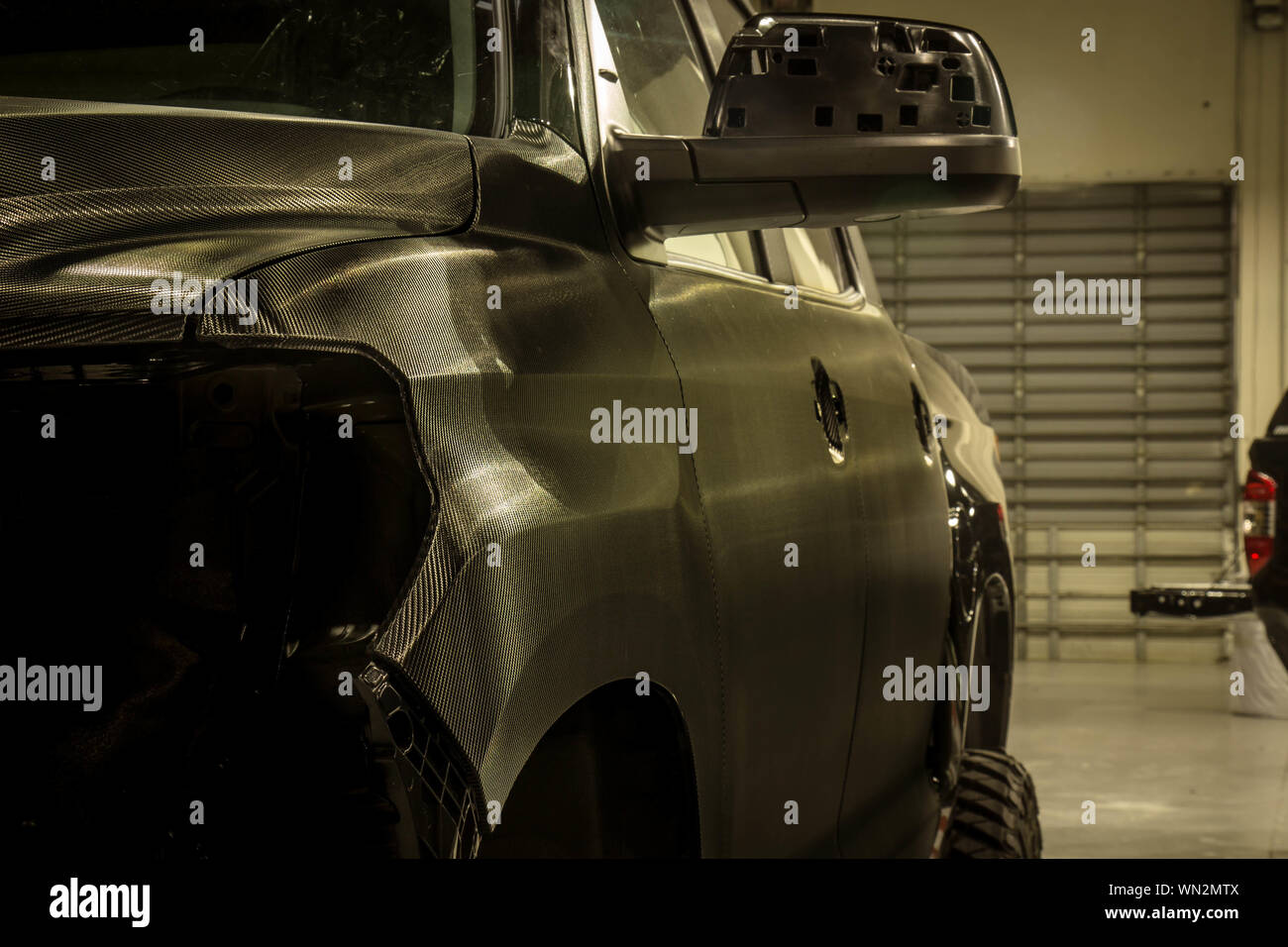 Custom Fabrication AND CAR TUNING OR WRAPPING Stock Photo - Alamy