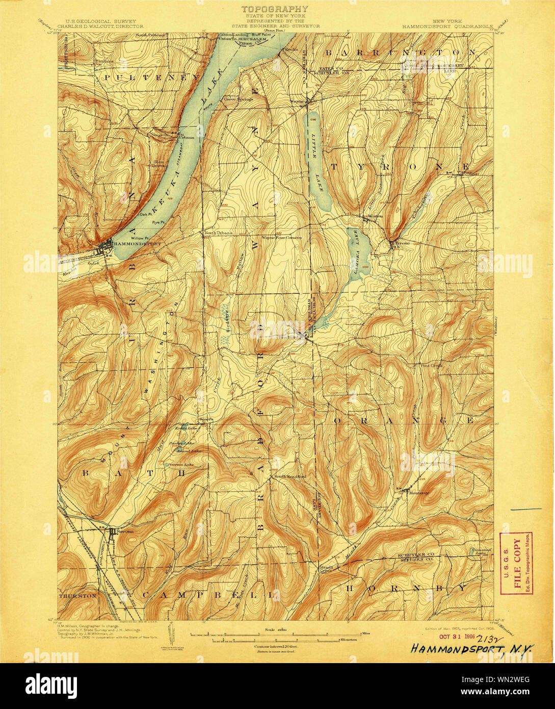 New York NY Hammondsport 139644 1903 62500 Restoration Stock Photo Alamy