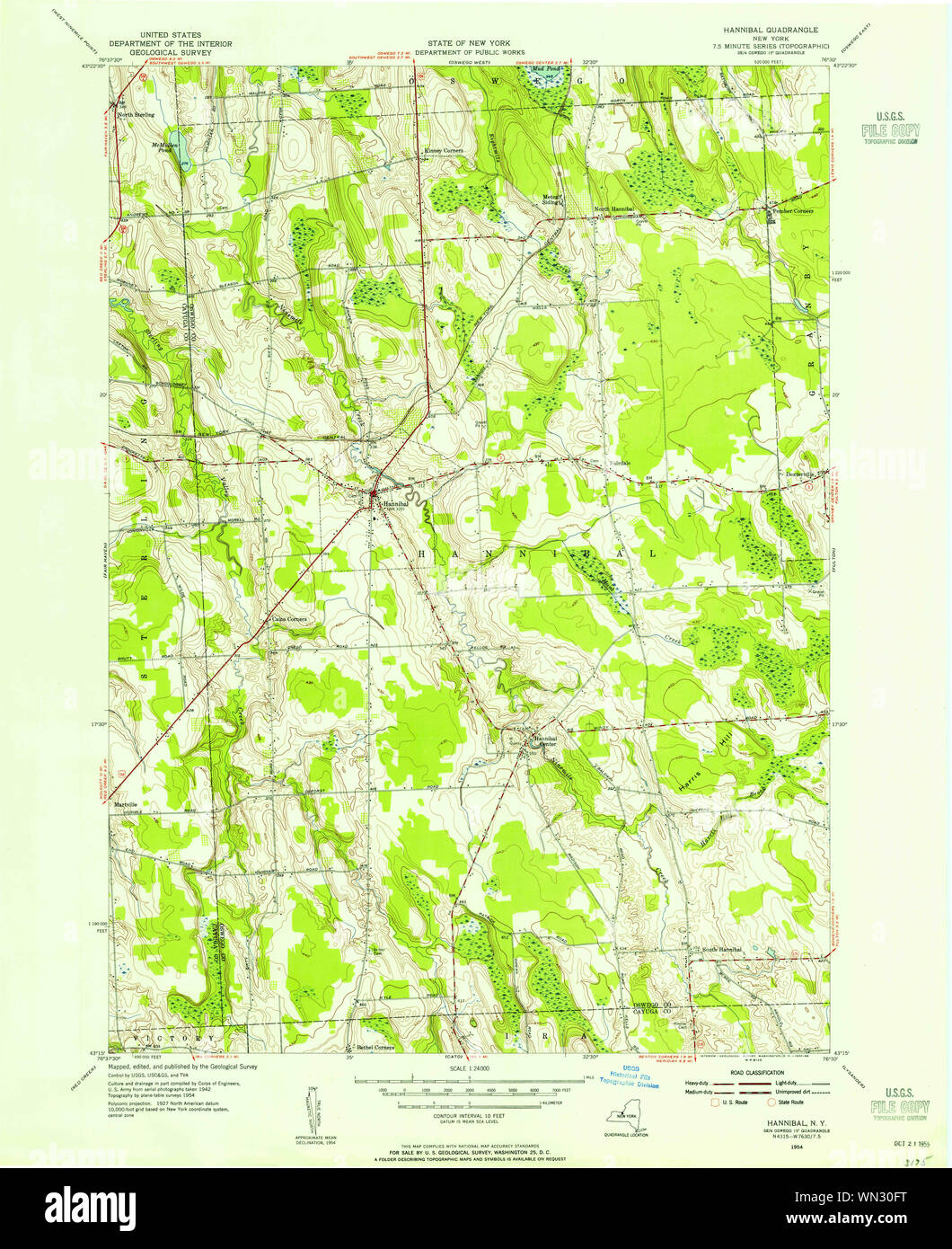 New York NY Hannibal 129707 1954 24000 Restoration Stock Photo Alamy