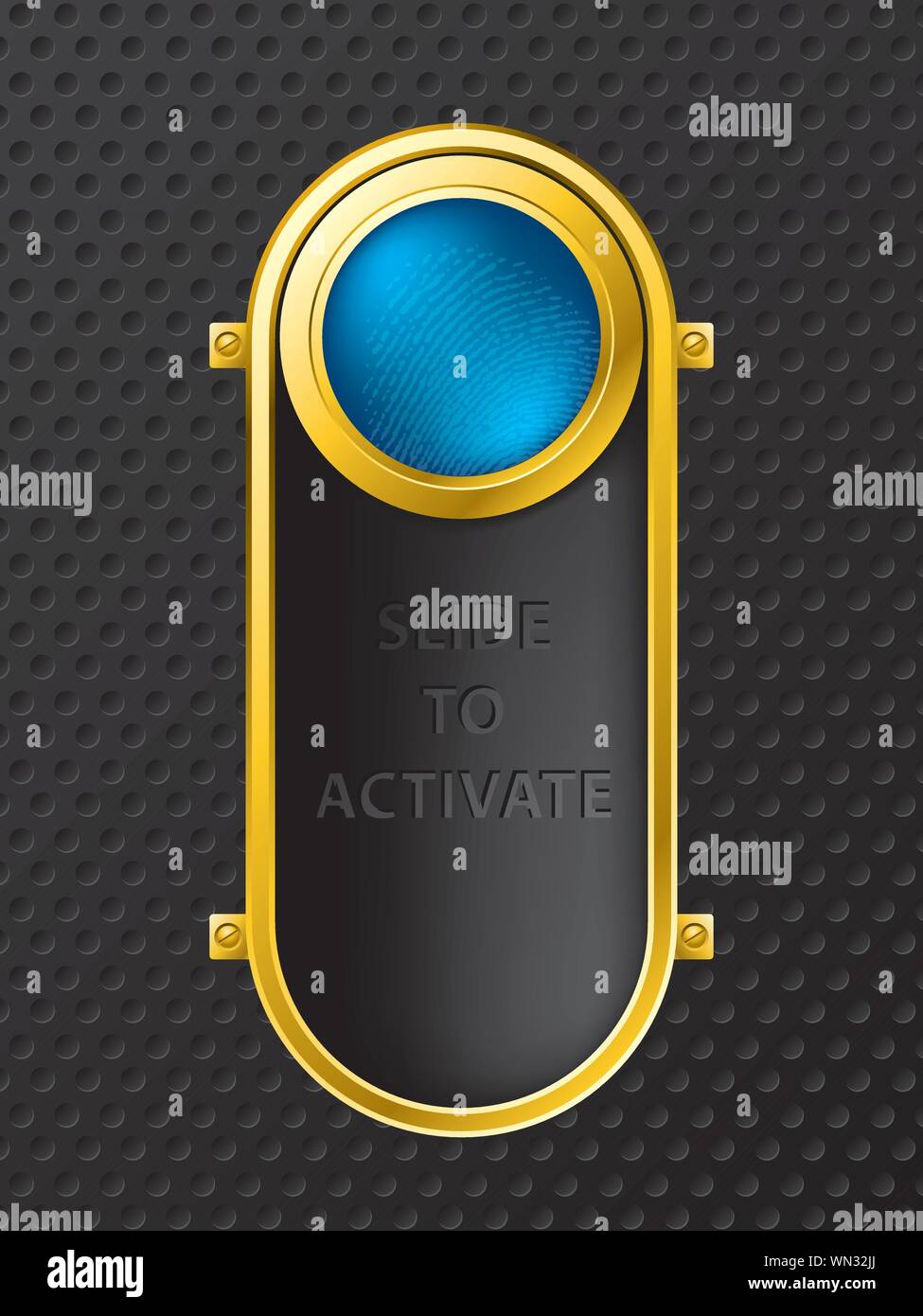 Slide to activate Stock Vector Image & Art - Alamy
