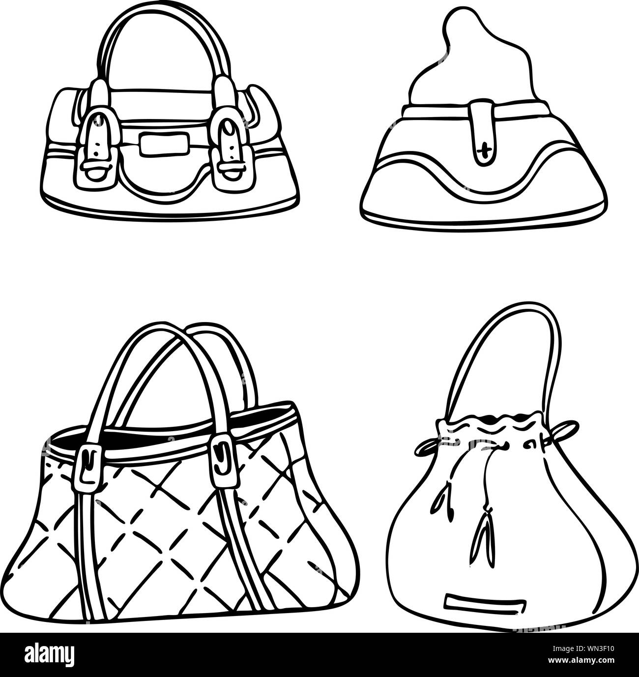 Purses Stock Vector