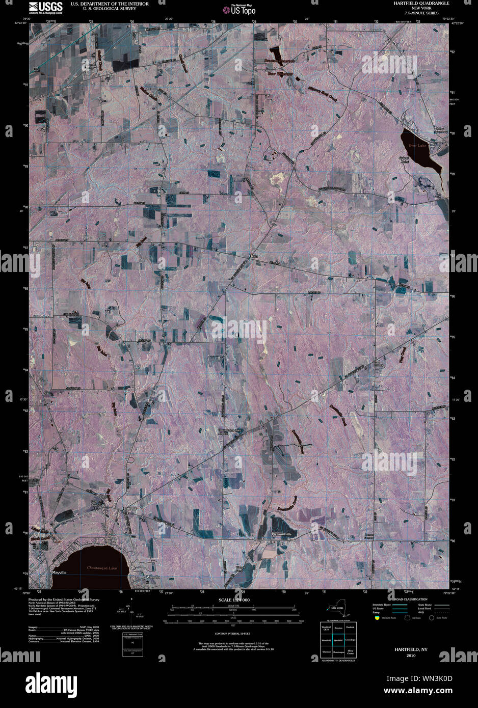 New York NY Hartfield 20100213 TM Inverted Restoration Stock Photo Alamy