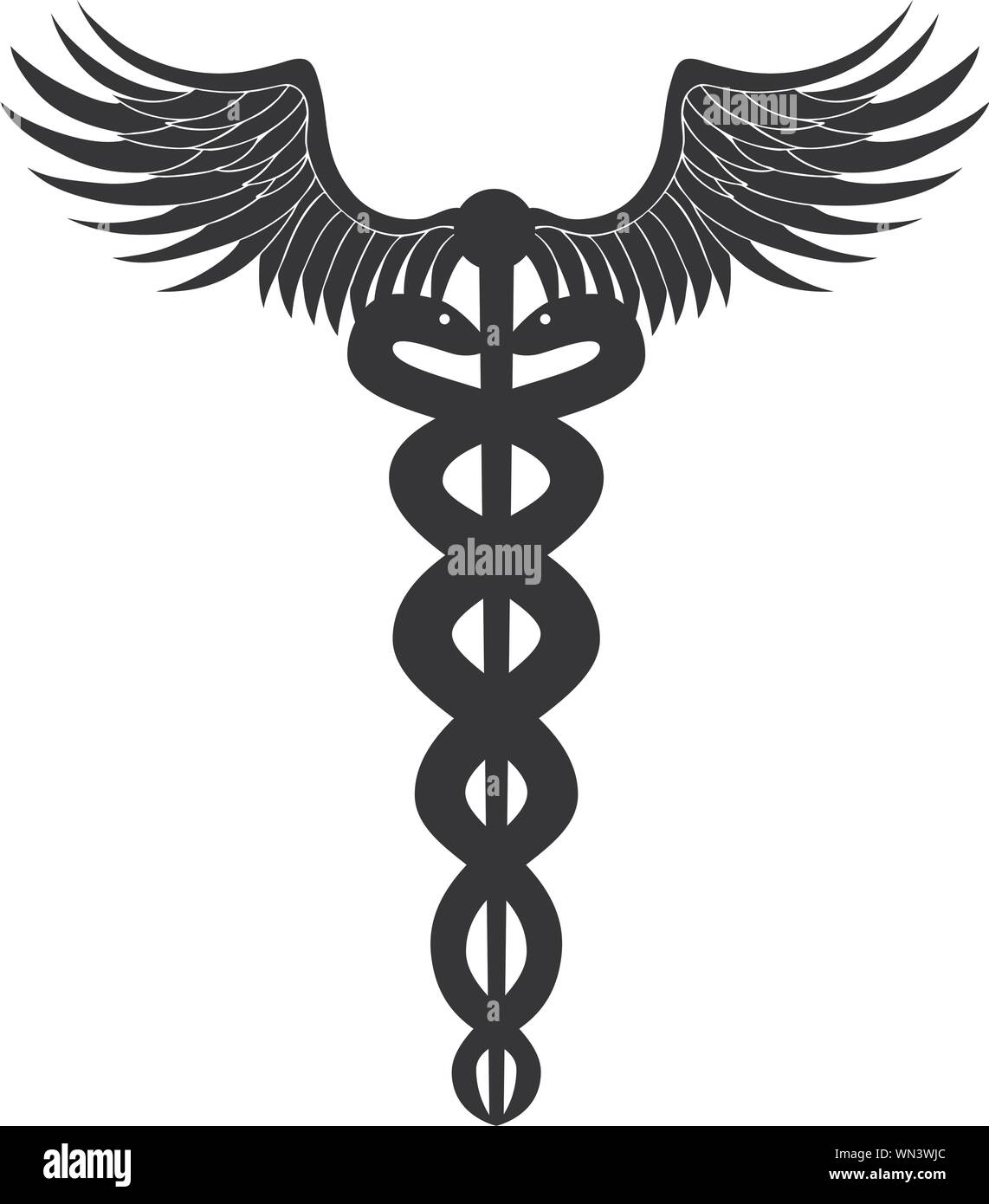 Caduceus Medical Symbol Stock Vector Image & Art Alamy