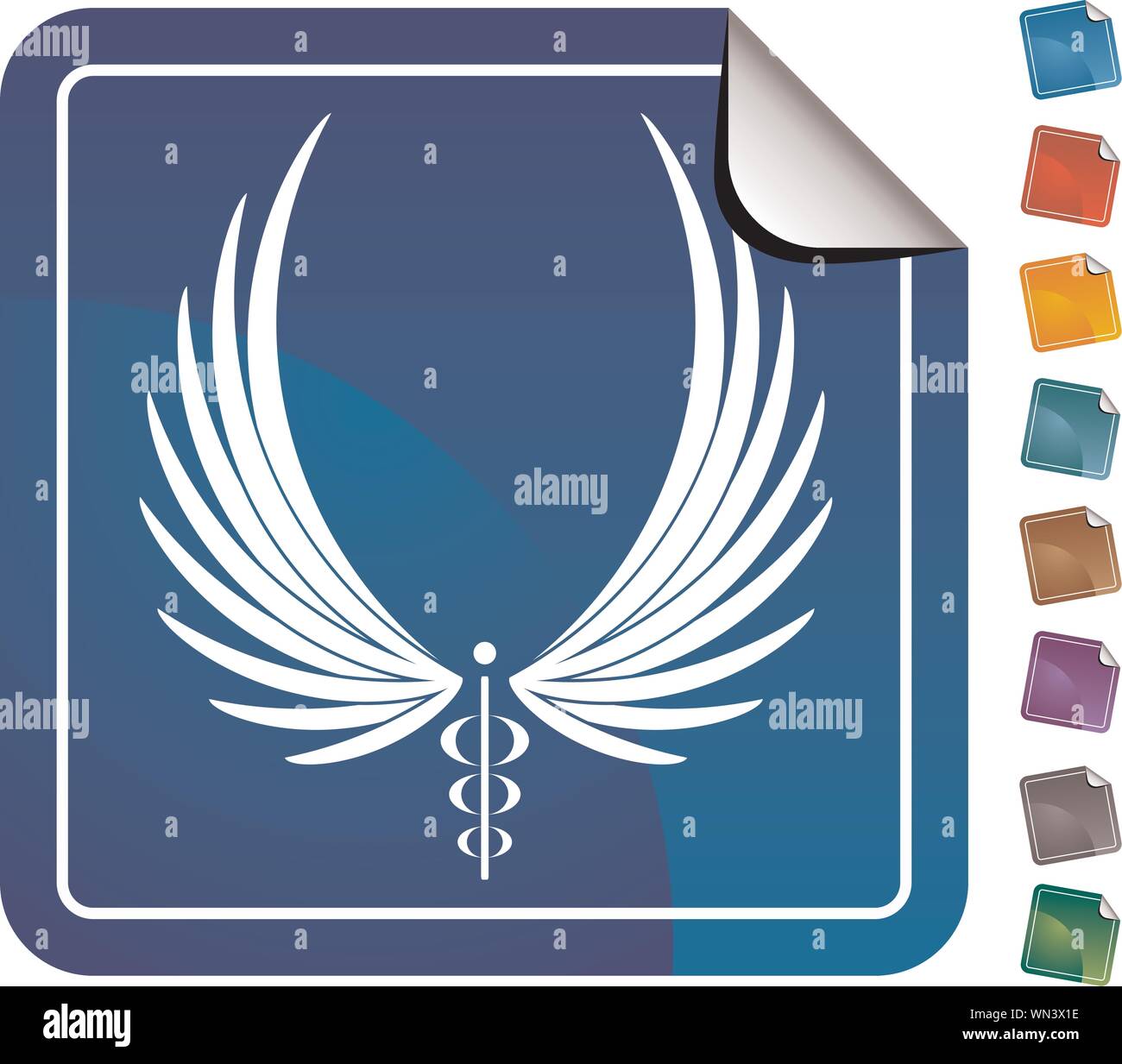 Caduceus Medical Symbol Stock Vector Image & Art - Alamy