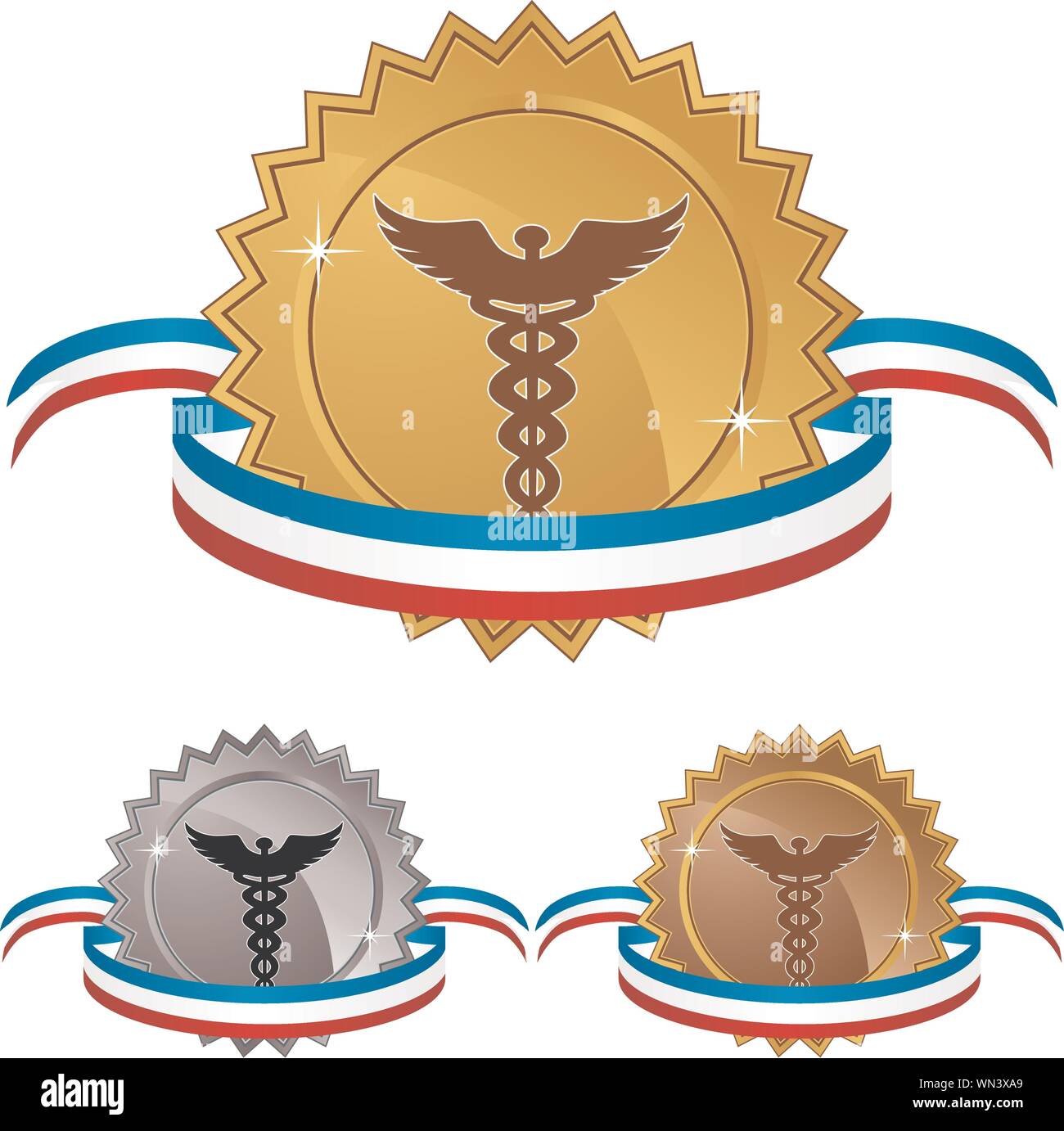 Caduceus Medical Symbol Stock Vector Image & Art - Alamy