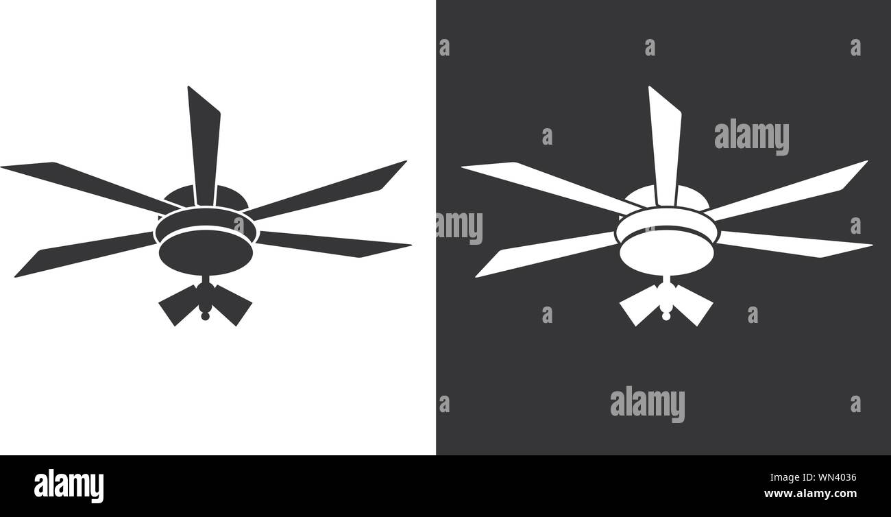 Ceiling fans Stock Vector Images - Alamy