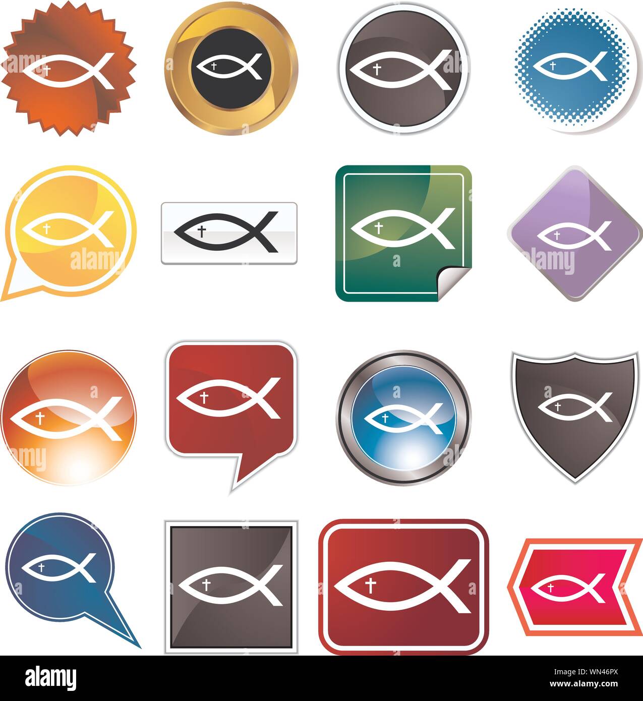 Symbol Fish Tree Catholic Symbols Fish