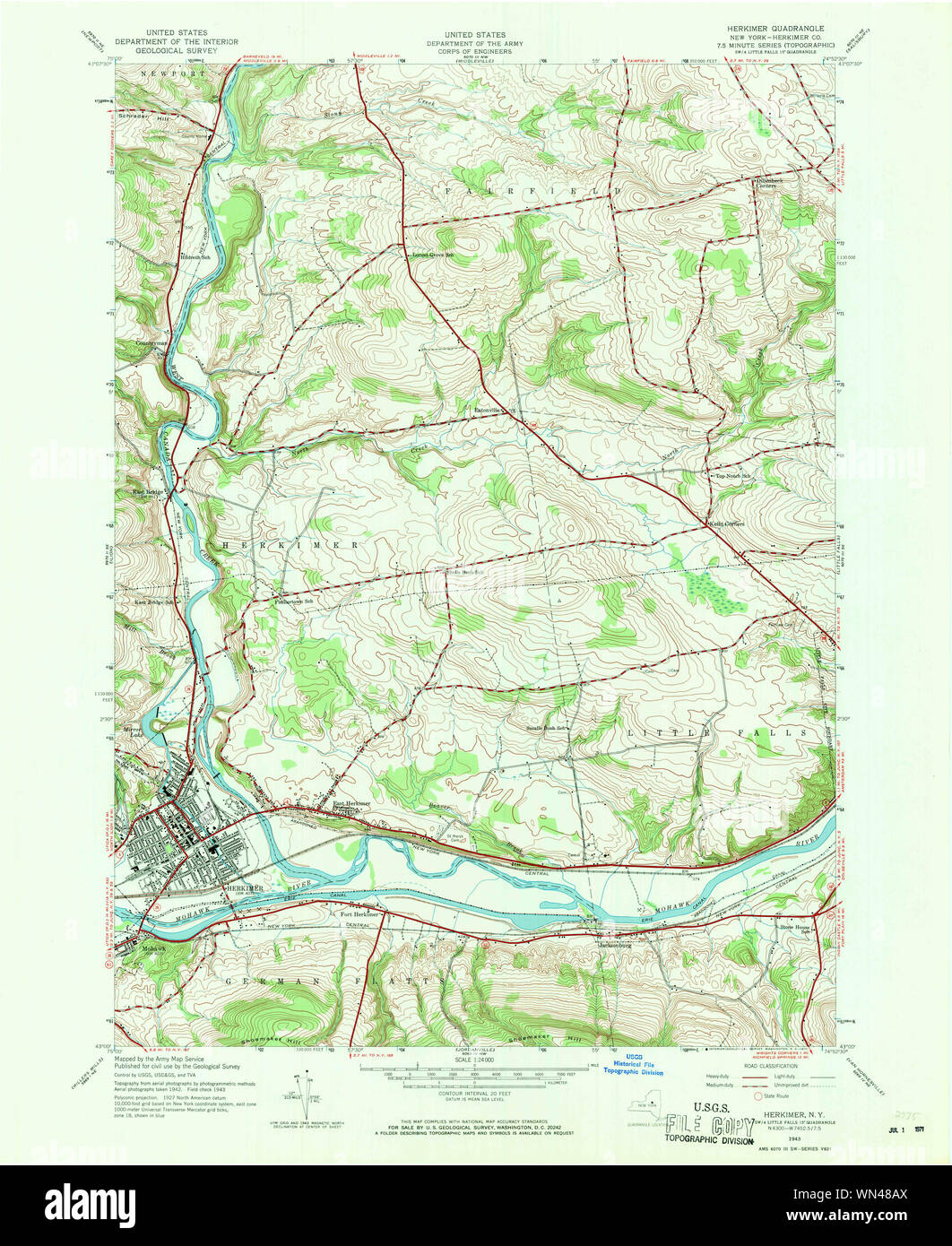 Street Map Of Herkimer Ny