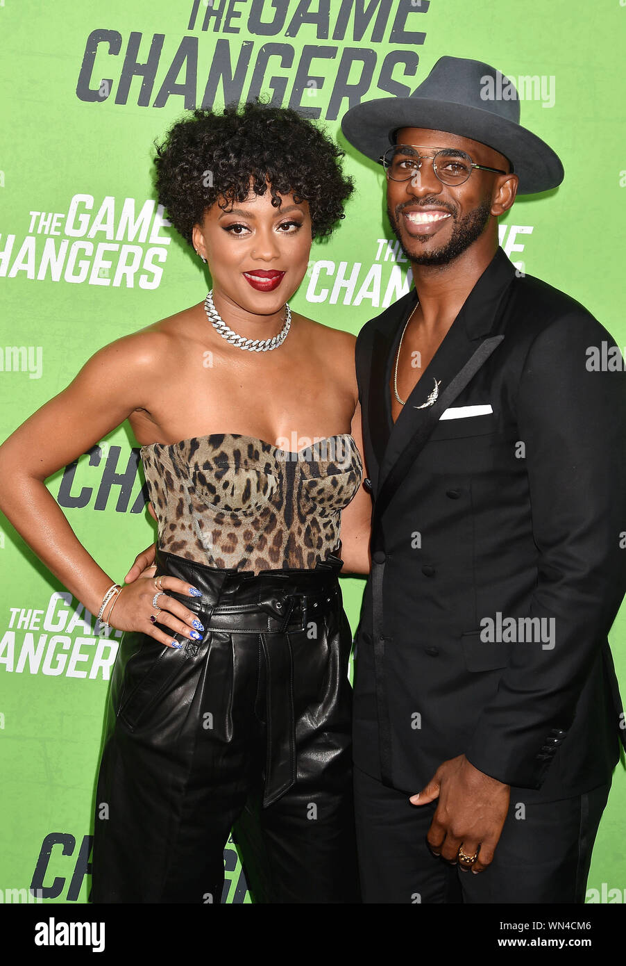 HOLLYWOOD, CA - SEPTEMBER 04: Jada Crawley and Chris Paul attend the LA ...