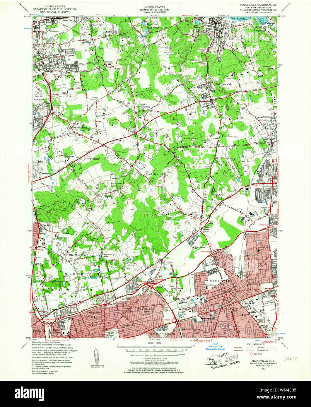 Map of hicksville hires stock photography and images Alamy