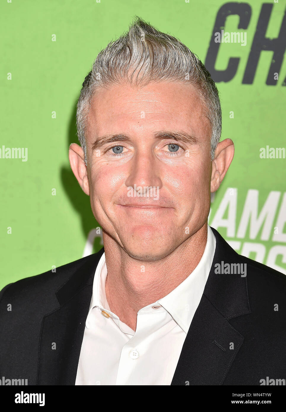 HOLLYWOOD, CA - SEPTEMBER 04: Chase Utley attends the LA Premiere Of 'The Game Changers' at ArcLight Hollywood on September 04, 2019 in Hollywood, California. Stock Photo