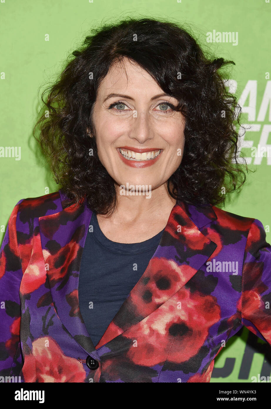 HOLLYWOOD, CA - SEPTEMBER 04: Lisa Edelstein  attends the LA Premiere Of 'The Game Changers' at ArcLight Hollywood on September 04, 2019 in Hollywood, California. Stock Photo