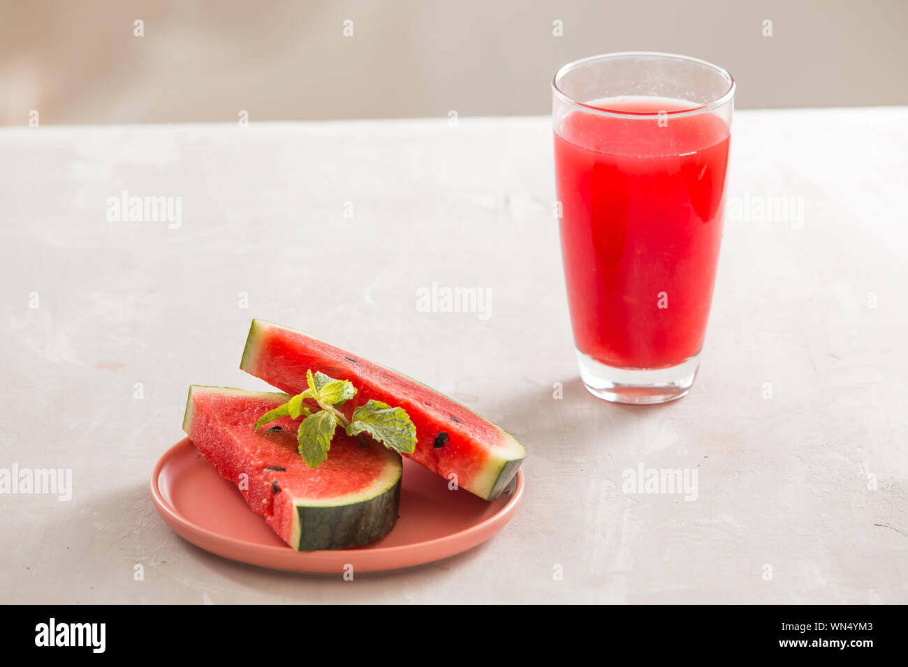 Juice watermelon hi-res stock photography and images - Alamy