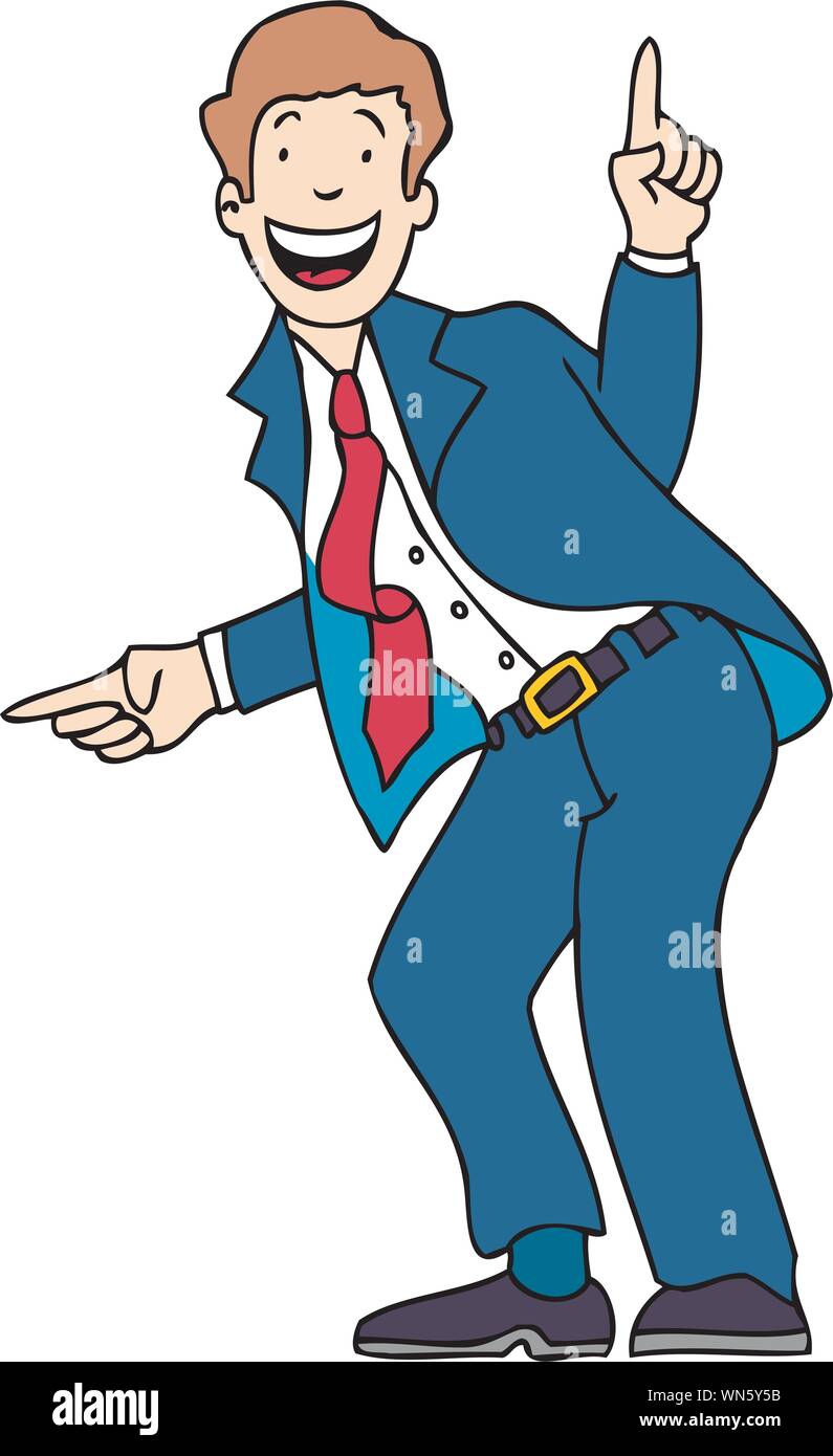 Cartoon Dancing Man High Resolution Stock Photography and Images - Alamy