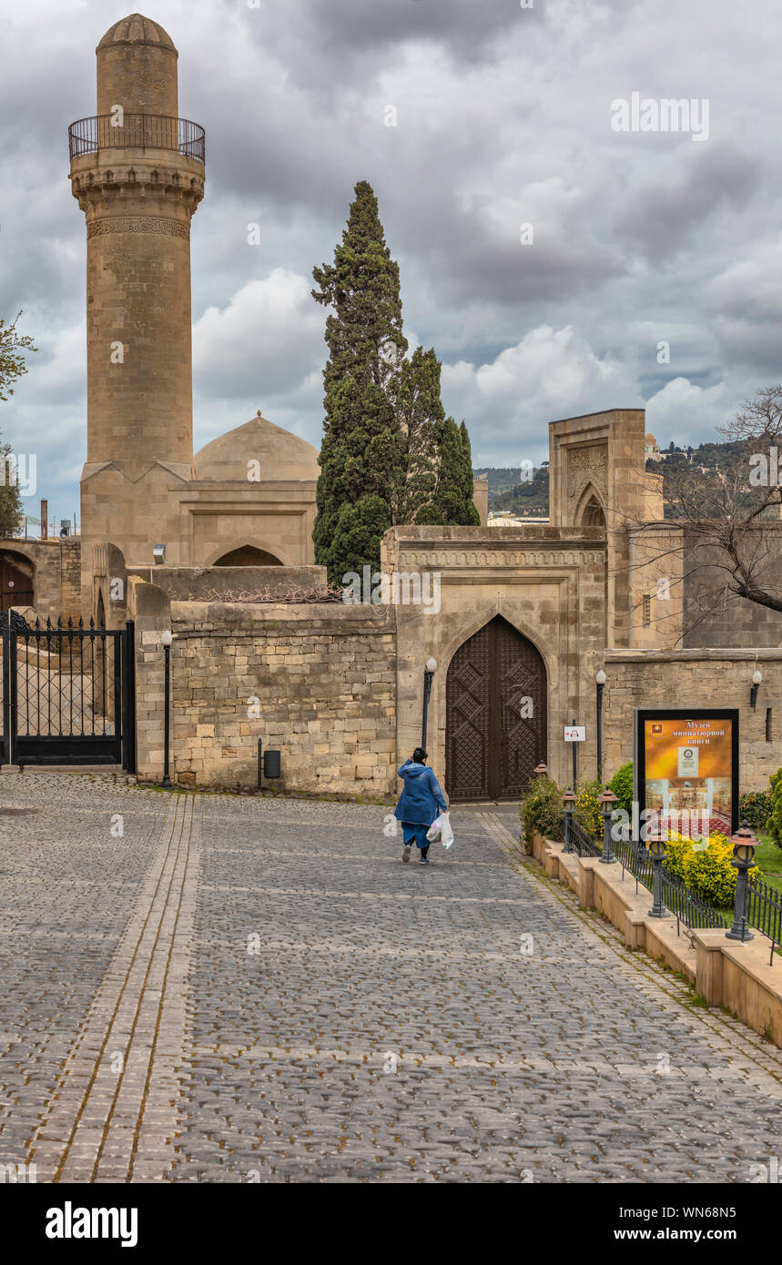 Palace of the Shirvanshahs, Baku, Azerbaijan Stock Photo