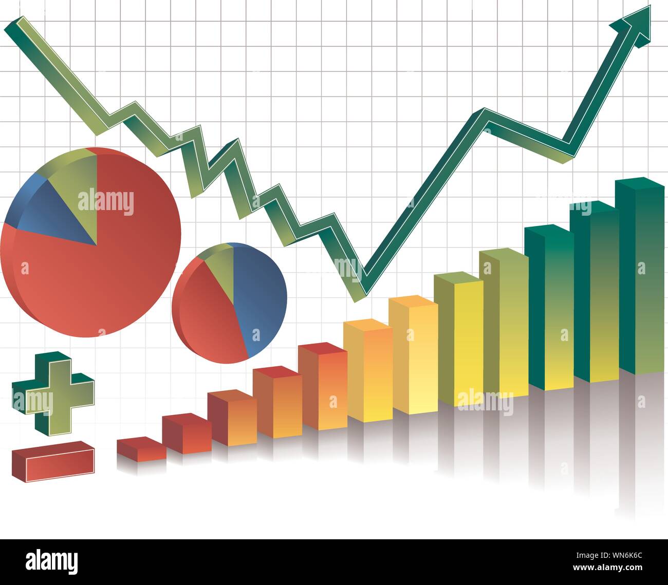 Stock Set Stock Market Set Stock Vector Image & Art - Alamy