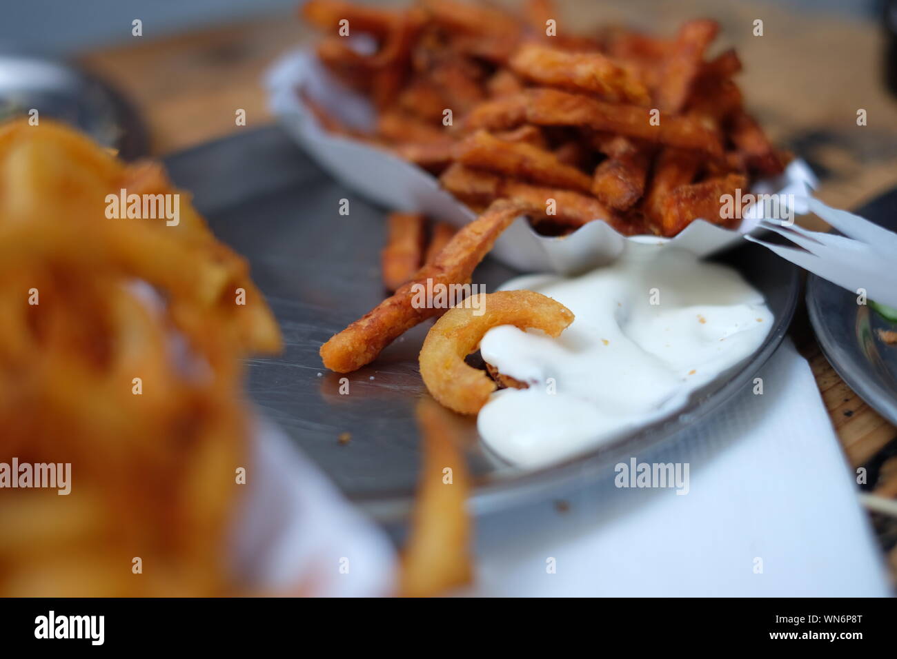 French fries onion rings hires stock photography and images Alamy