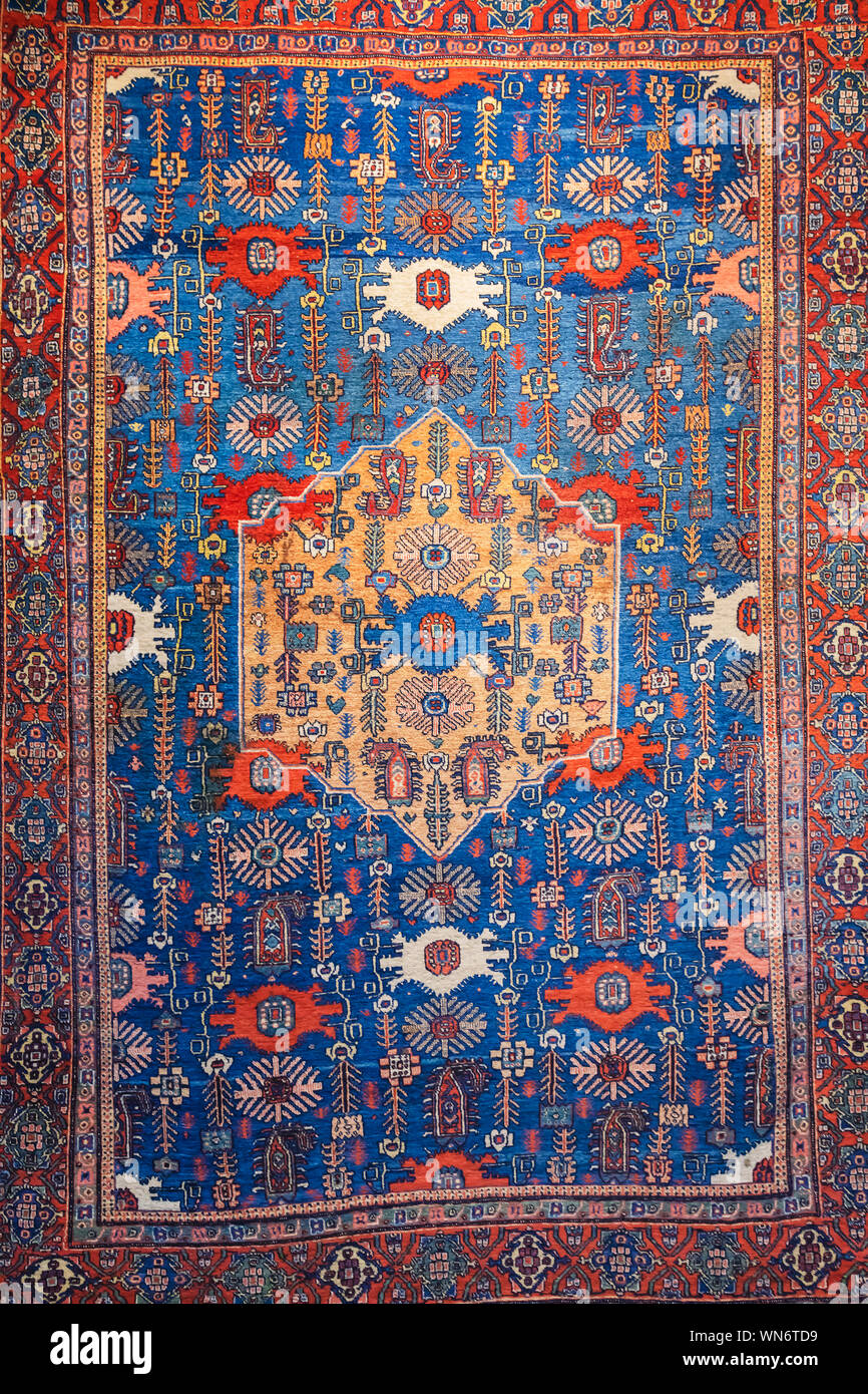 Traditional Persian carpet, Carpet Museum of Iran,Tehran, Iran