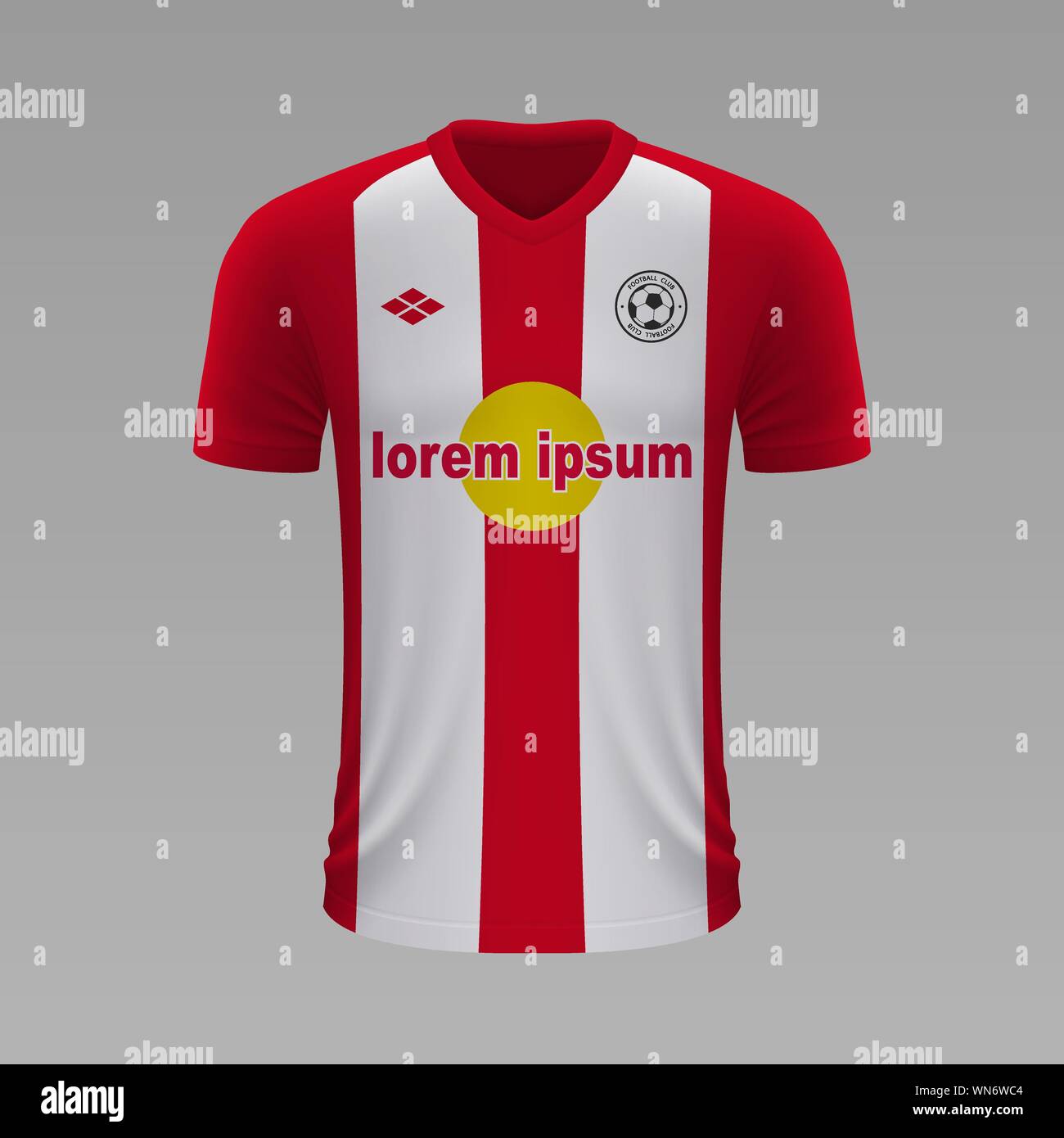 football kit Red Bull, Salzburg, shirt template for soccer jersey. Vector  illustration Stock Vector Image & Art - Alamy