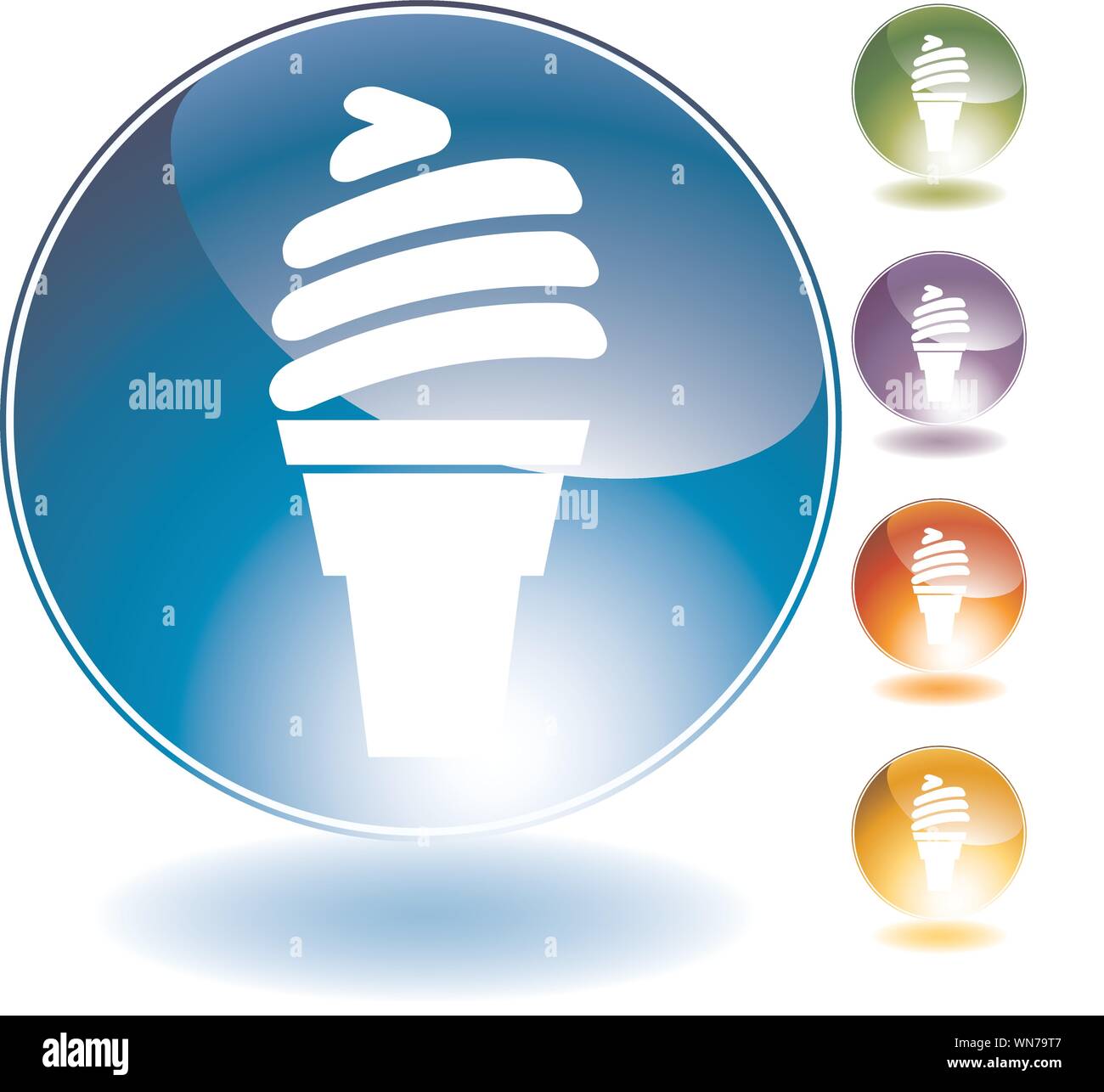 Ice Cream Cone Stock Vector Image & Art - Alamy