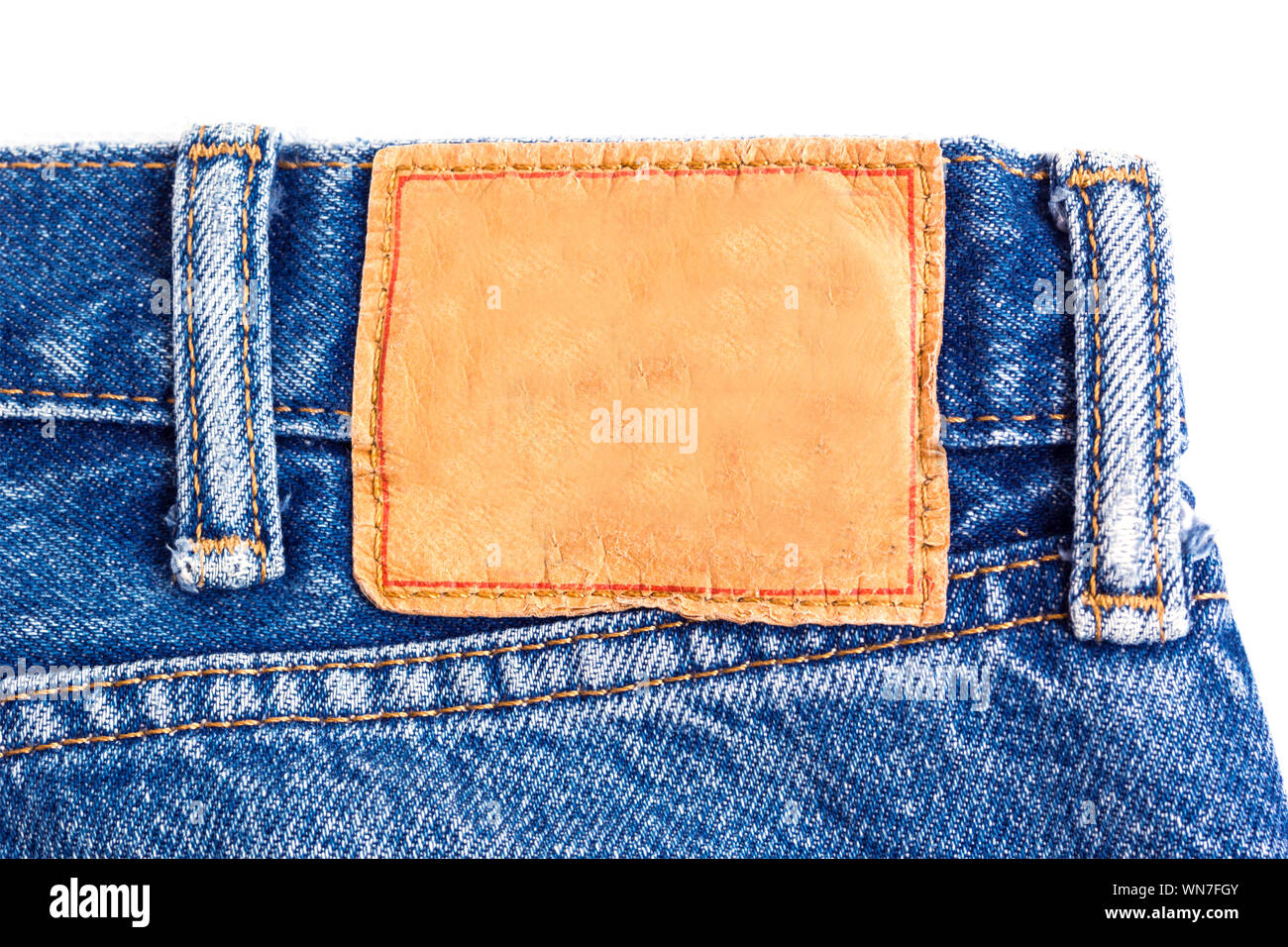 Jeans tag hi-res stock photography and images - Alamy