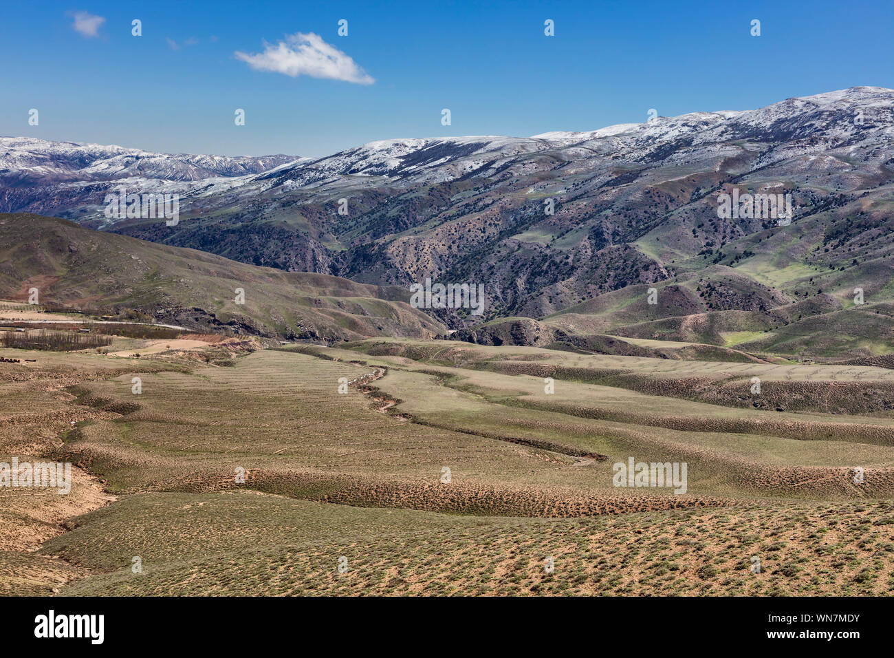 Mountain landscape, Golestan Province, Iran Stock Photo