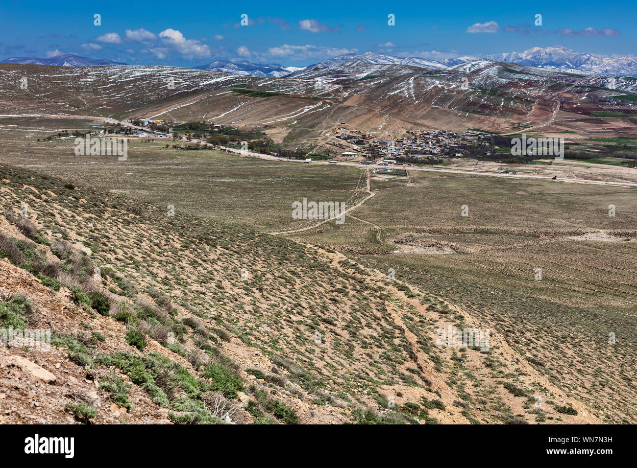 Mountain landscape, Golestan Province, Iran Stock Photo