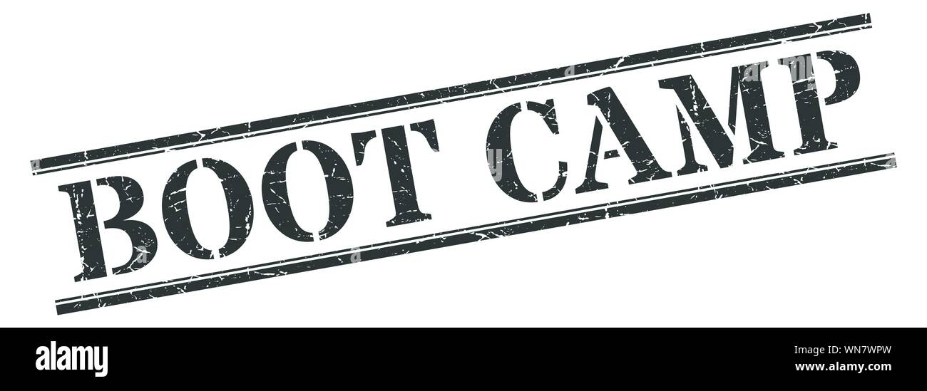 boot camp stamp. boot camp square grunge sign. boot camp Stock Vector ...